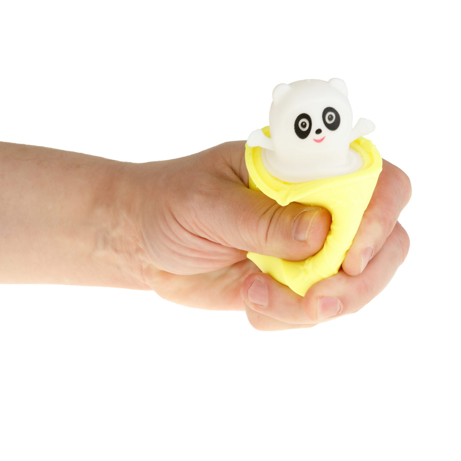 1Toy Жмяка "Выскочка. Панда", желтая