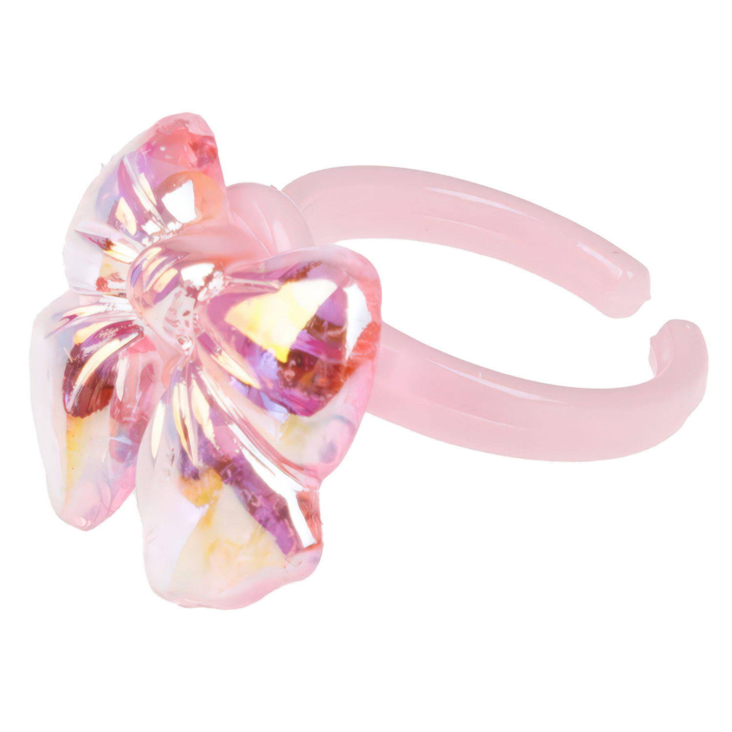 Лак для ногтей Lukky Diamond peel-off Конфетти с колечком, 4,5 мл,с ароматом, фиолетовый