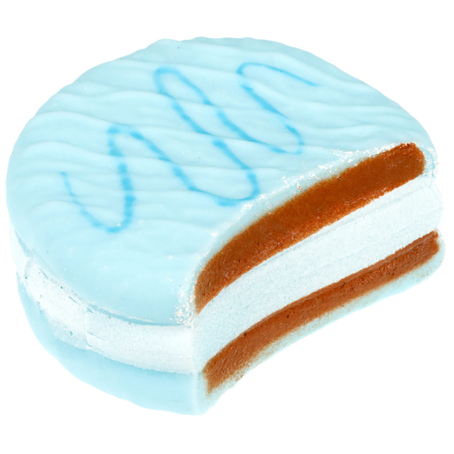 Игрушка-антистресс 1TOY Крутой замес Залиплющ, Макарошка, 8*7,5*2,5 см