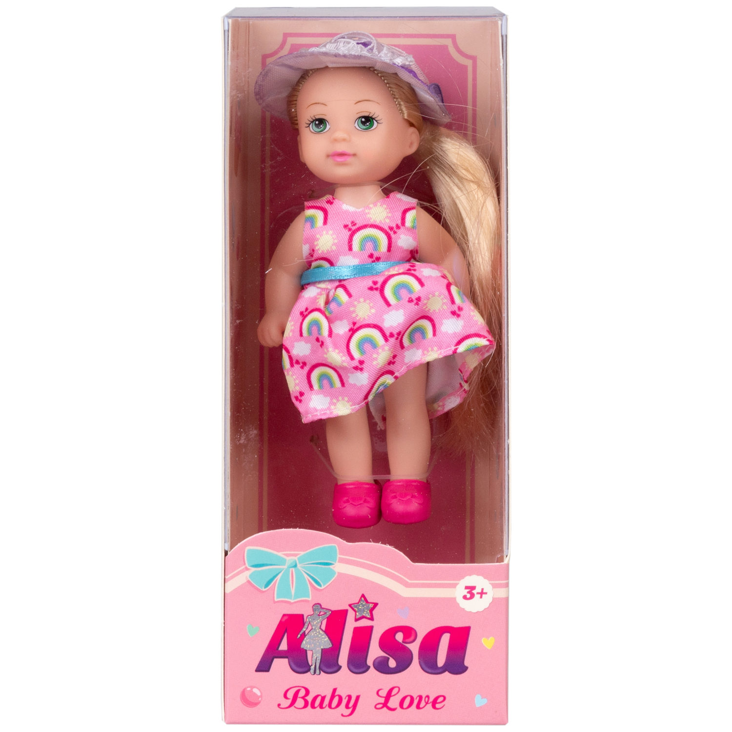 Кукла 1TOY BABY LOVE, летней одежде, 12 см