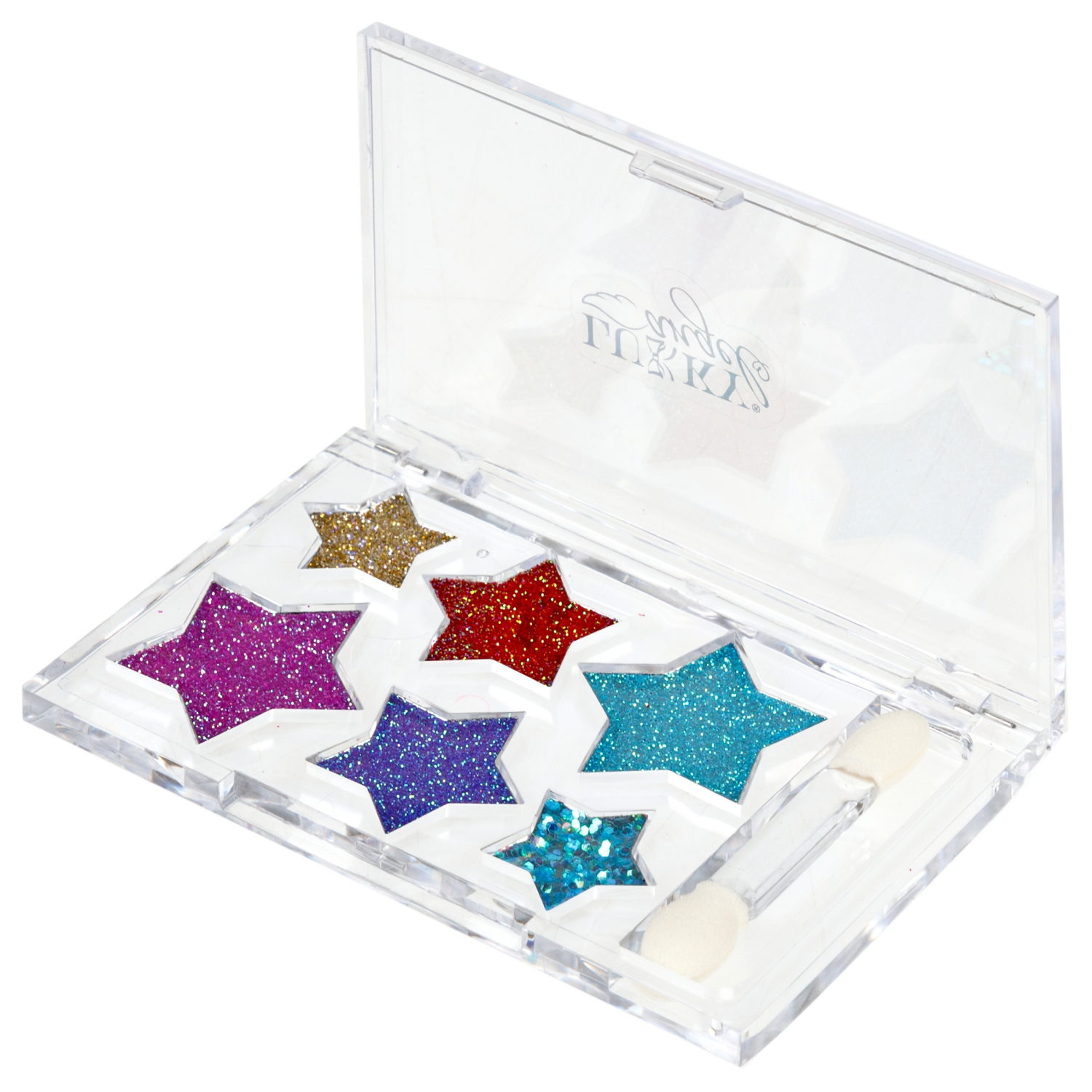 Палетка крем-теней для век детских Lukky Angel, «Звездочки», 6 цветов, 5,4 г