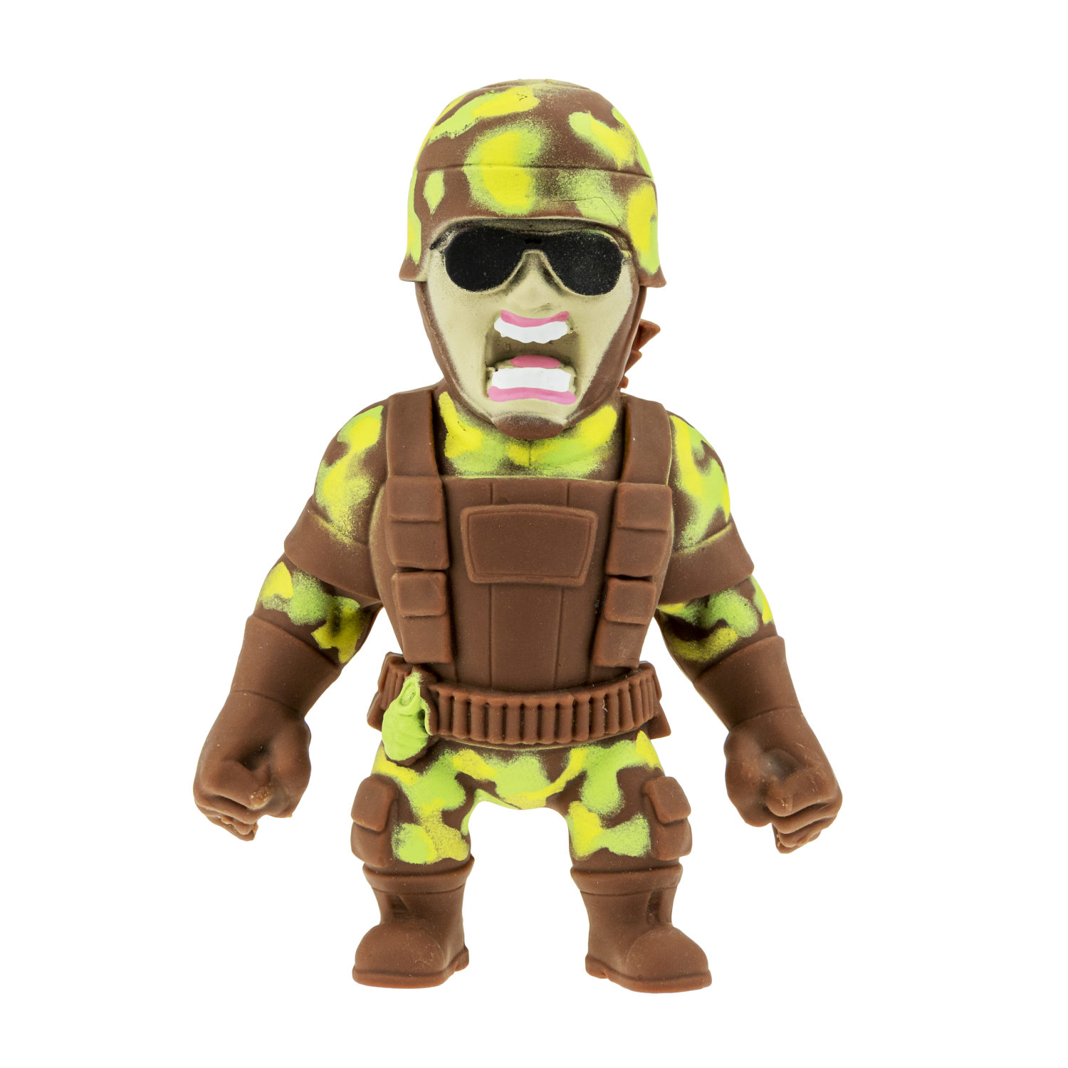 Тянущаяся фигурка 1TOY Monster Flex серия 4, Морской пехотинец, монстр тянучка, 15 см