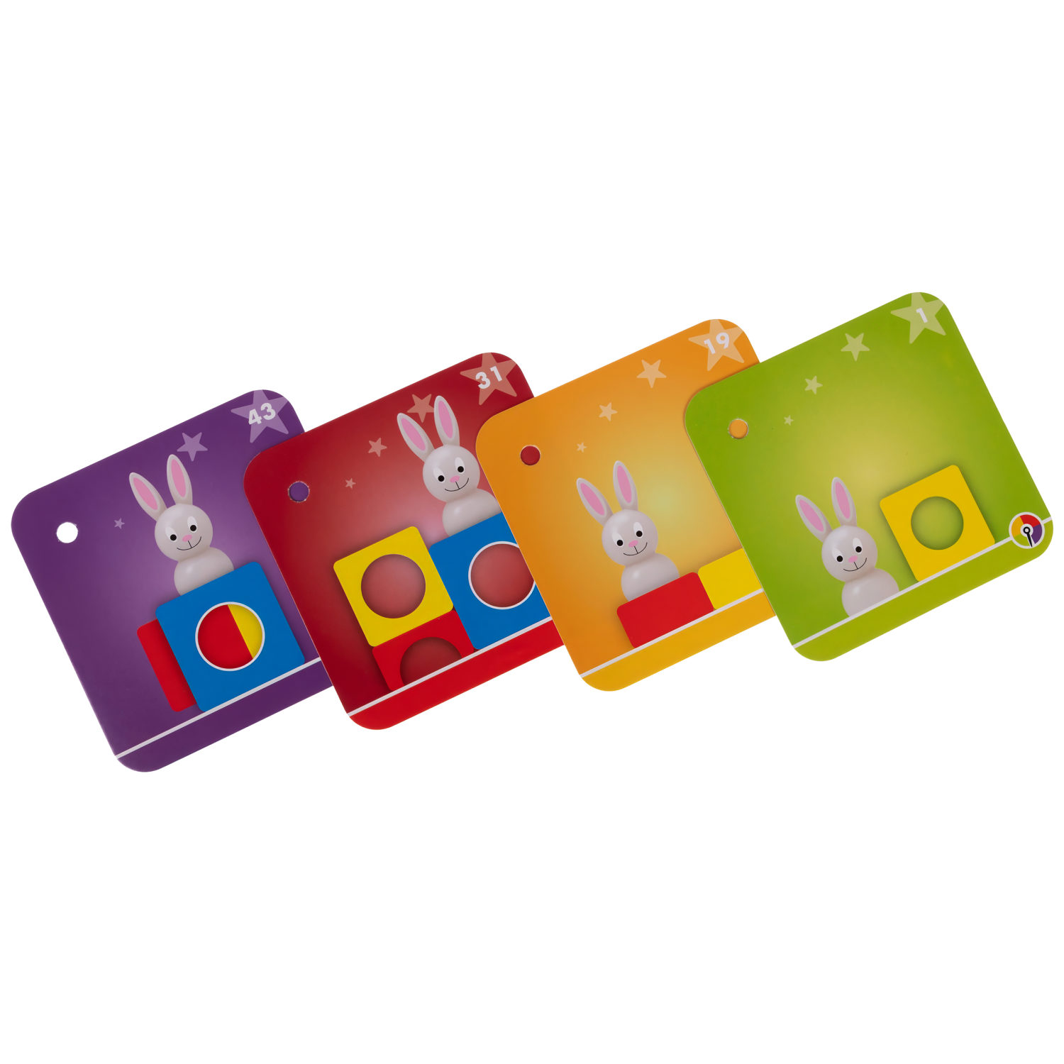 Настольная логическая игра 1TOY IQ ТРЕНИНГ «Умный кролик»