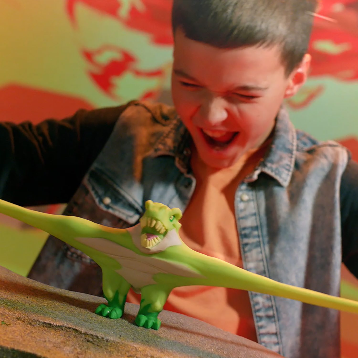 1TOY MONSTER FLEX DINO, тянущиеся фигурки 14см, 14 видов в ассортименте