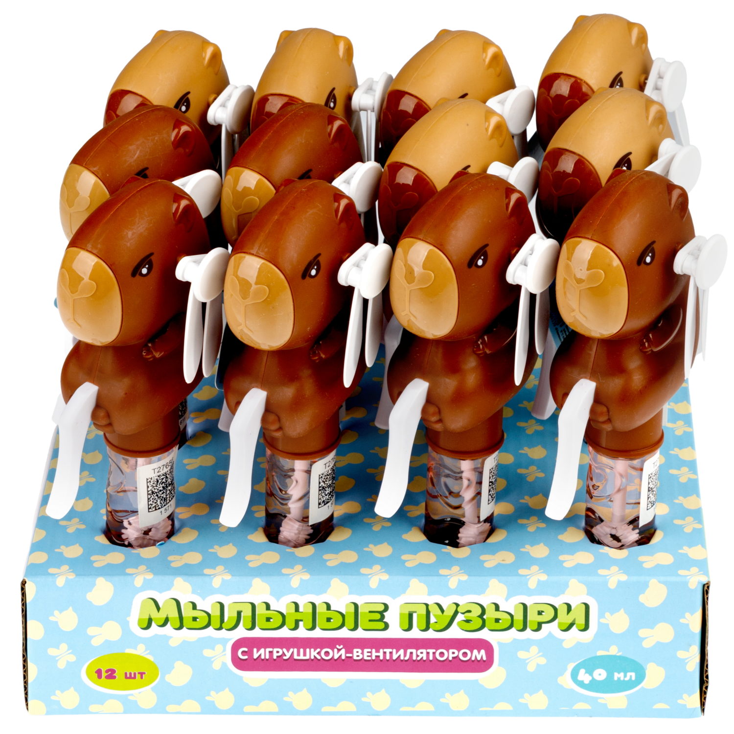 Мыльные пузыри 1TOY Мы-шарики! Капибара, 40 мл