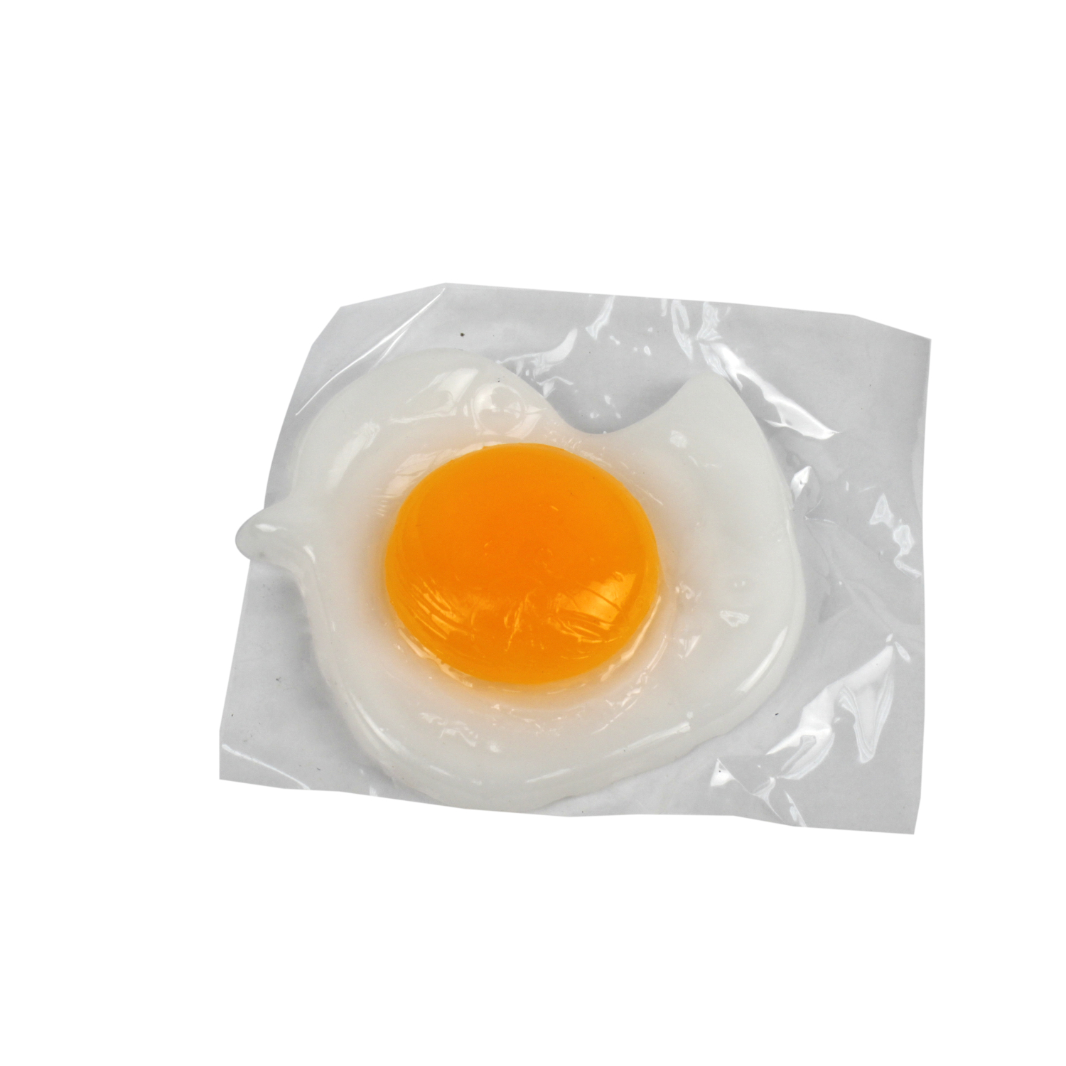 1TOY Мелкие пакости, лизун - яичница (упаковка пакет 60 шт/блок 360 шт,/кор720 шт.