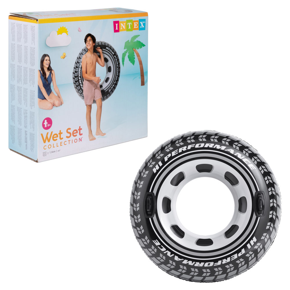 Круг для плавания Intex Колесо, для детей, подростков, 114 см