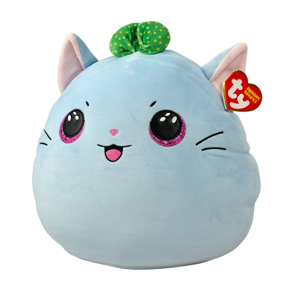 Мягкая игрушка TY Squish-A-Boos Кошечка Kirra, 35 см
