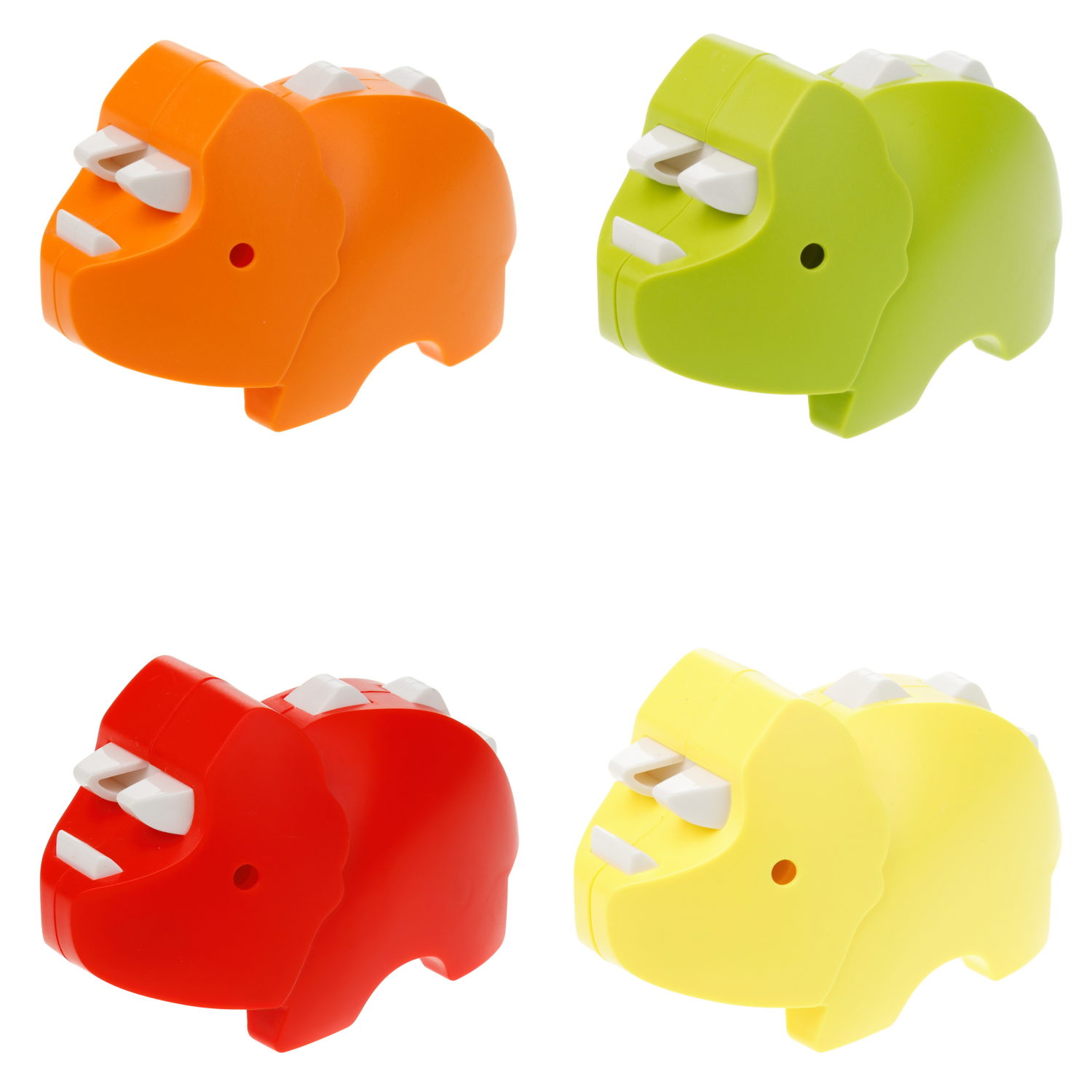 Игрушка динозавр 1TOY 3Dino Magnetic Трицератопс, сборный, с магнитом, для развития моторики и сил рук, цвет красный