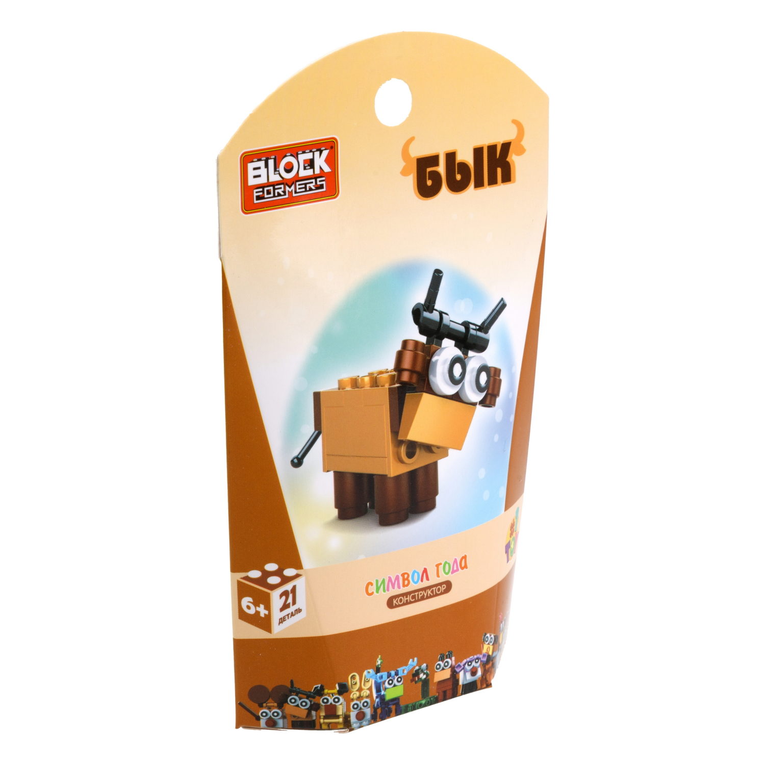 1TOY конструктор Blockformers "Символ года", 12 видов в ассортименте