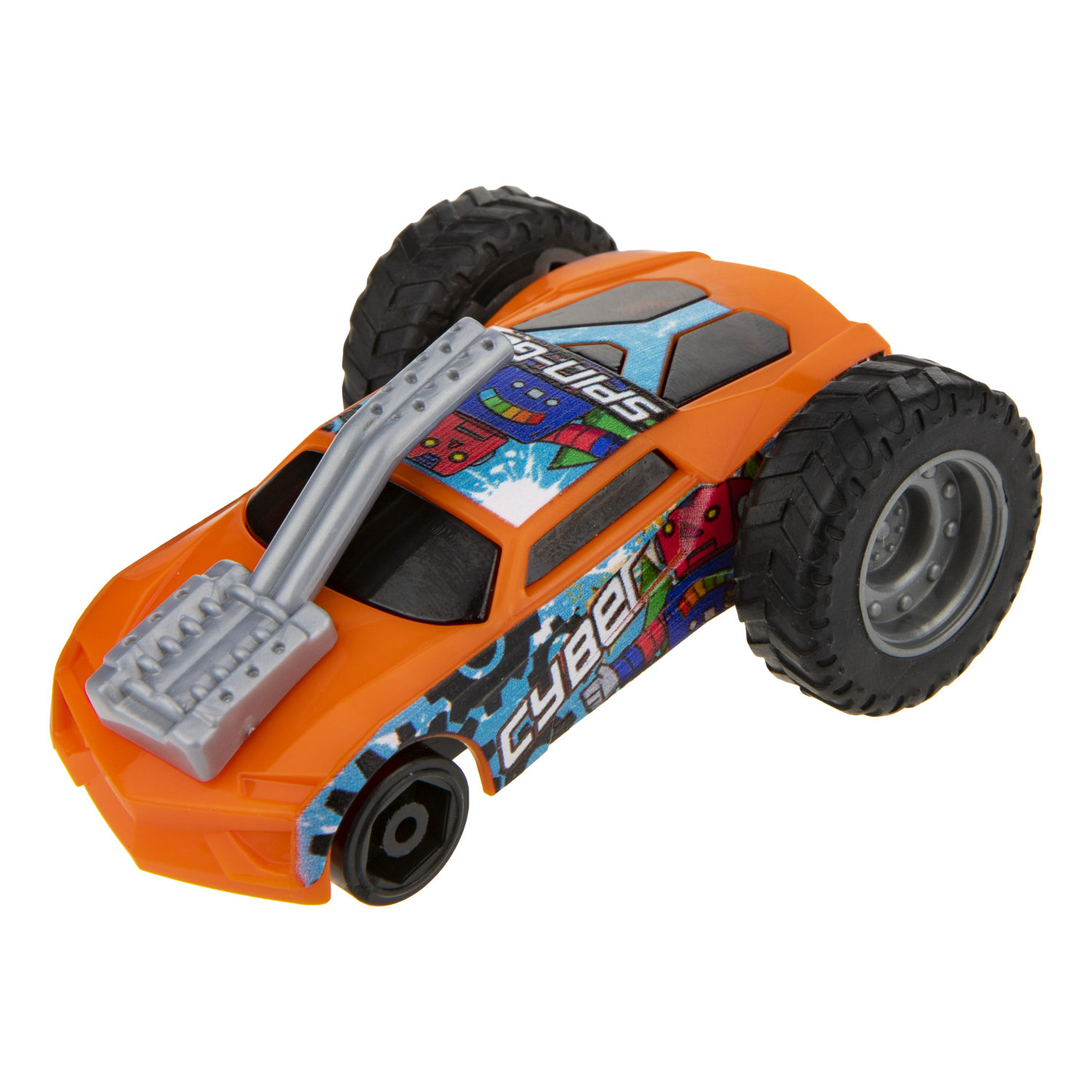 Машинка 1TOY Трюк-трек фрикционная, с 2 аксессуарами, в ассортименте