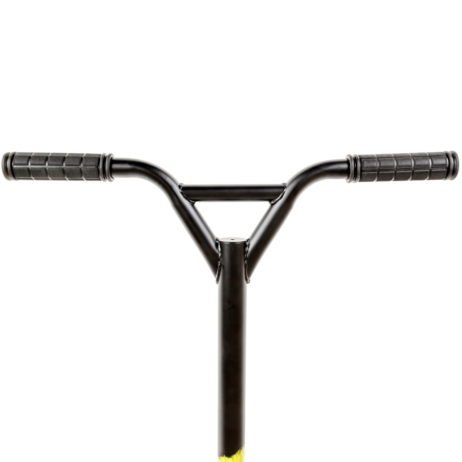 Самокат трюковый Topgear, 2-х кол. PU 2х100 мм, неопреновые грипсы, 48,5*83*64 см,, до 100 кг, черно-зеленый