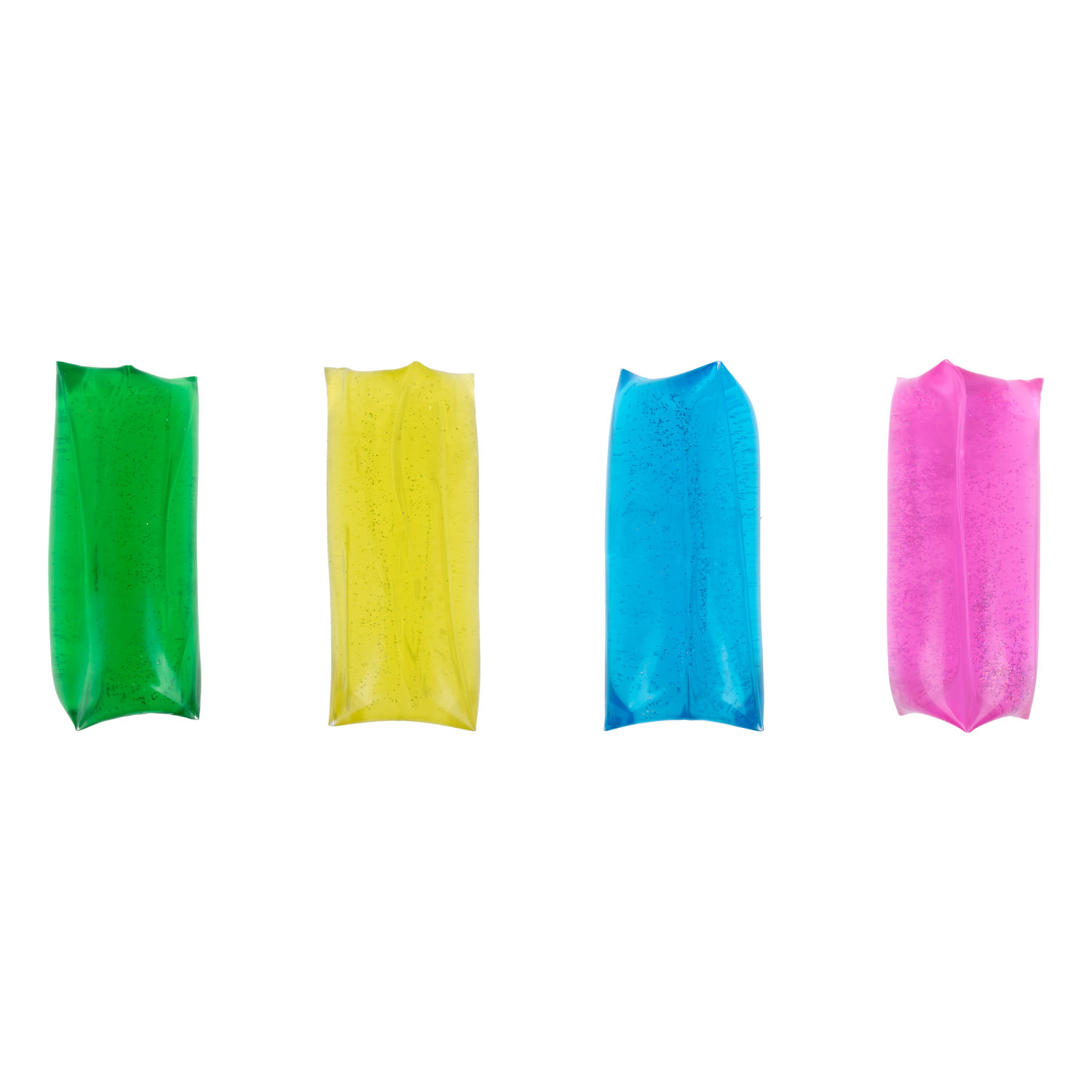 Скользун с блестками 1TOY,13х5 см, 4 цвета в ассортименте