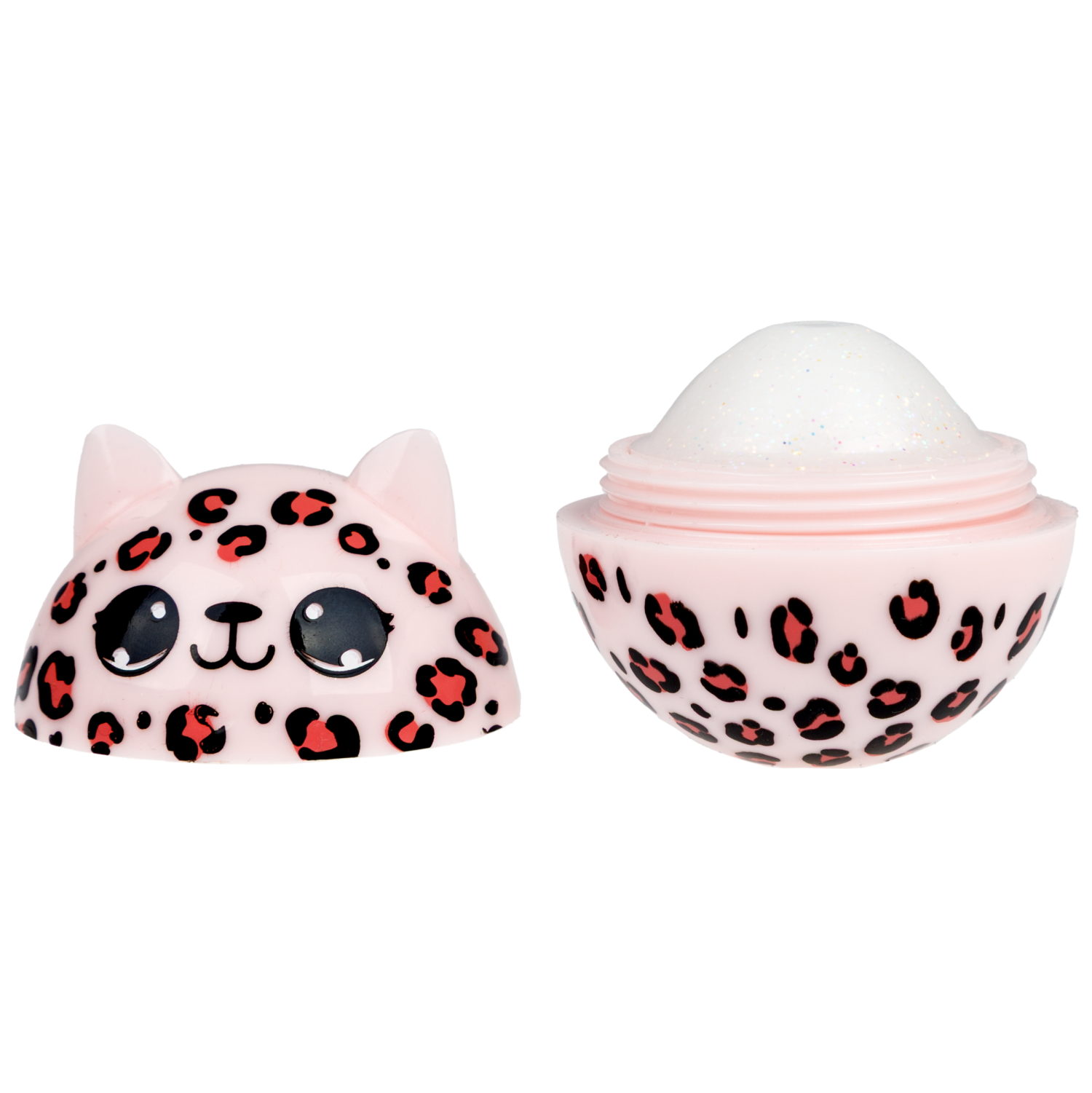 Бальзам-яйцо для губ с блёстками Lukky Diamond Leo c ароматом, 6 г