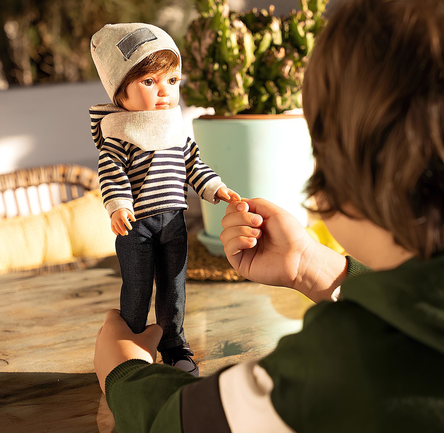 Кукла Arias ELEGANCE ALEIX виниловая, с аксессуарами, Испания, 36 см