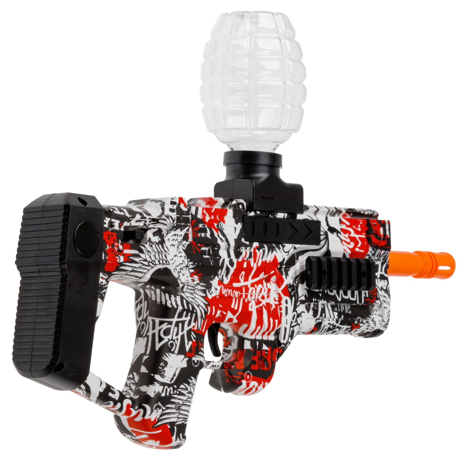 Бластер автоматический 1TOY Gelex на аккумуляторе, с гидрогелевыми пулями 500 шт., 2 цвета в ассортименте