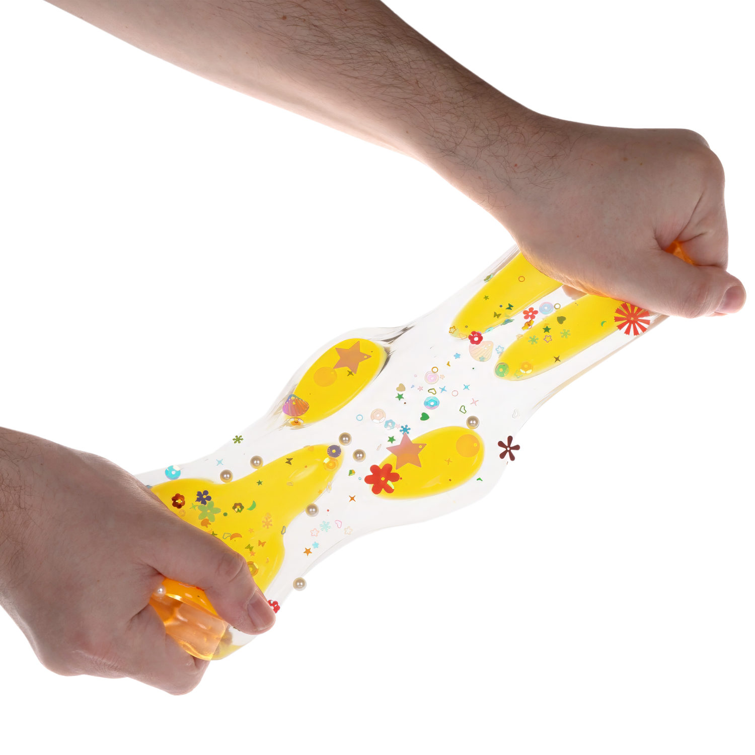 Таба лапа прозрачная 1TOY Крутой замес, большая, 14х3,5 см