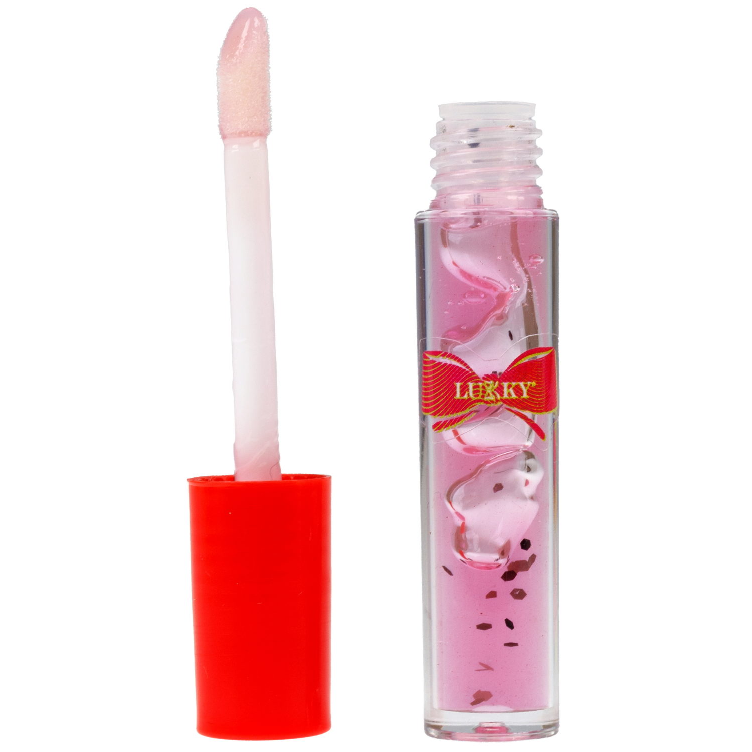 Lukky Yummy Смузи,глянец д.губ,дрэгон фрукт,1,2 мл,блистер