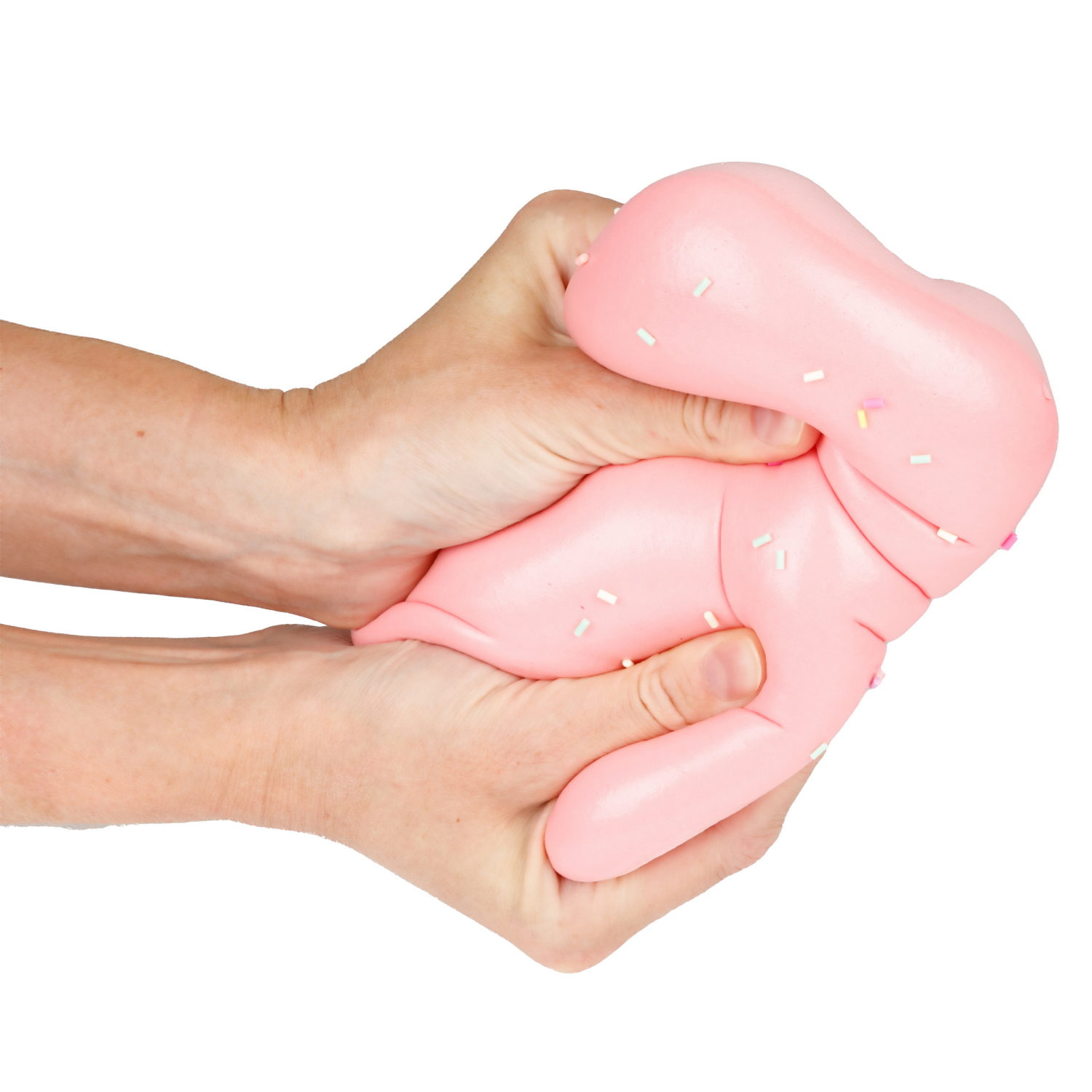 Игрушка-антистресс 1TOY Сквиш, мороженое в коробке, с ароматом клубники, 21,5х12,5х6,5 см