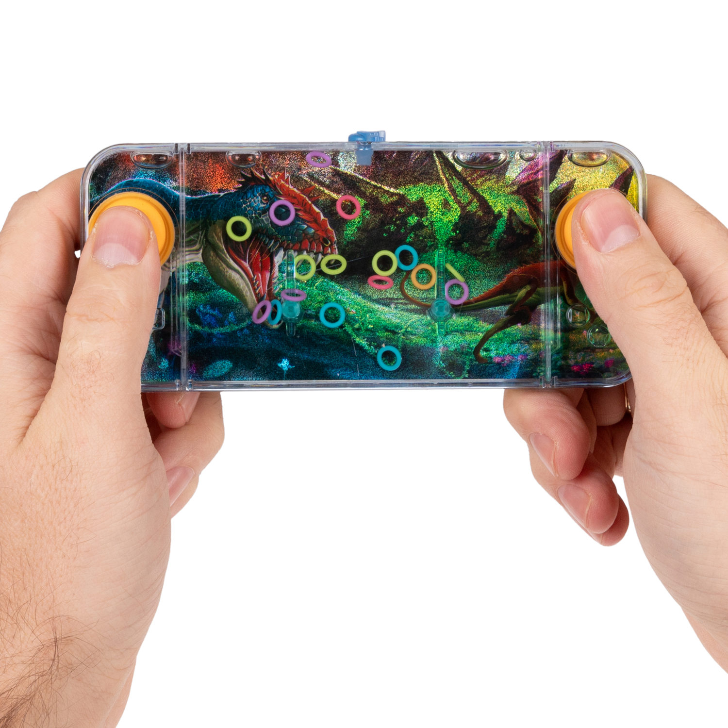 1TOY Игра с водой насади колечки динозавры, 3 вида в ассортименте, 15,5*7*2см