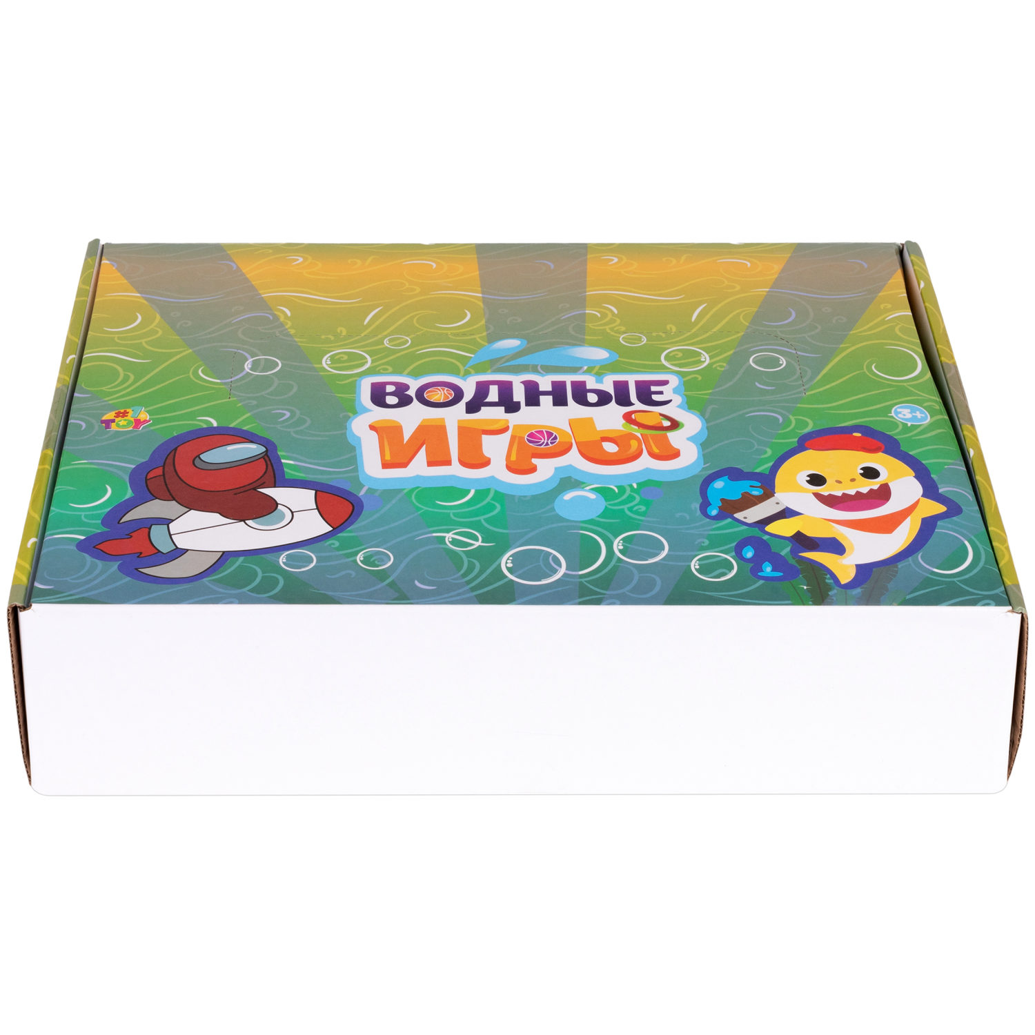 1TOY Игра с водой насади колечки амонгусы, 3 вида в ассортименте, 15,5*7*2см