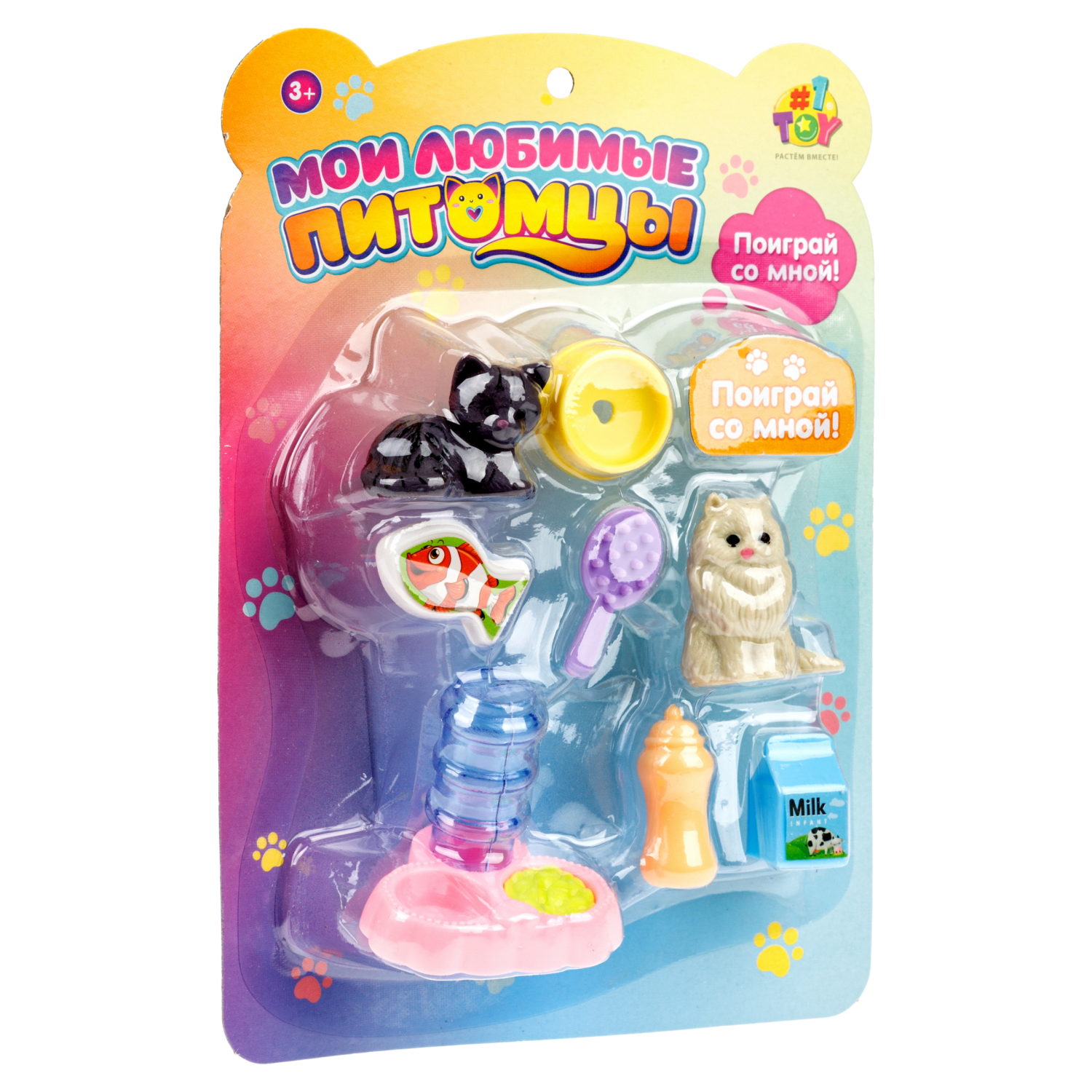 Игровой набор 1TOY  Мои любимые питомцы, в ассортименте