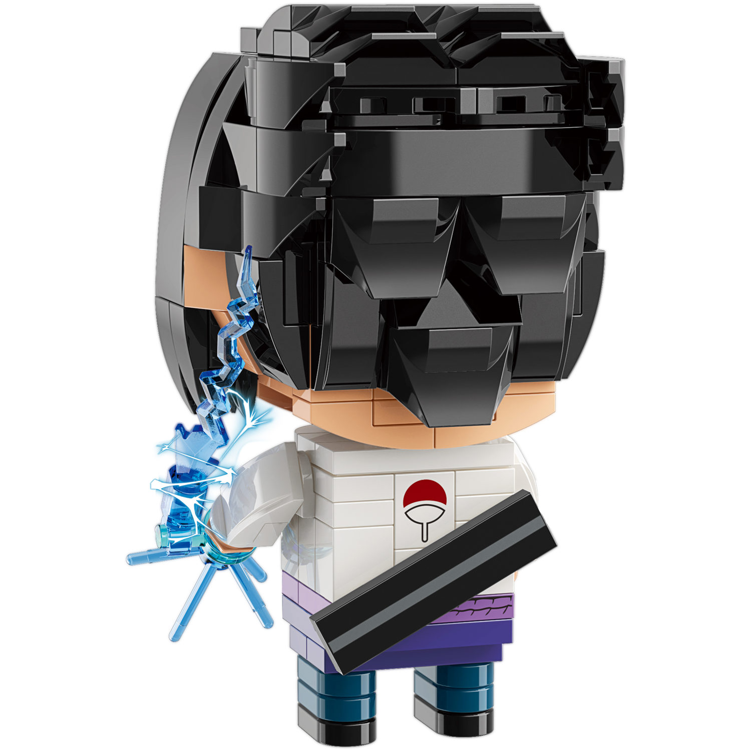 Naruto конструктор "Саске Учиха" для мальчиков и девочек, 174 детали