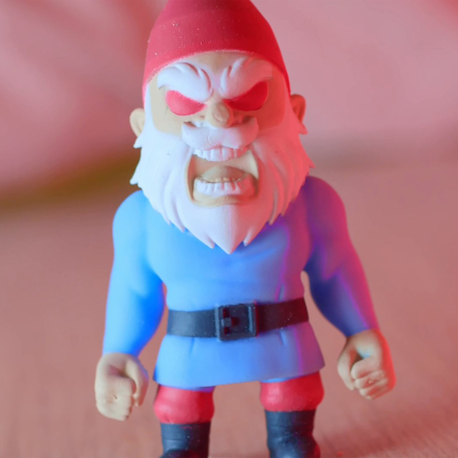 Тянущиеся фигурки 1TOY Monster Flex, серия 5, Зловещий гном, монстр тянучка, 15 см