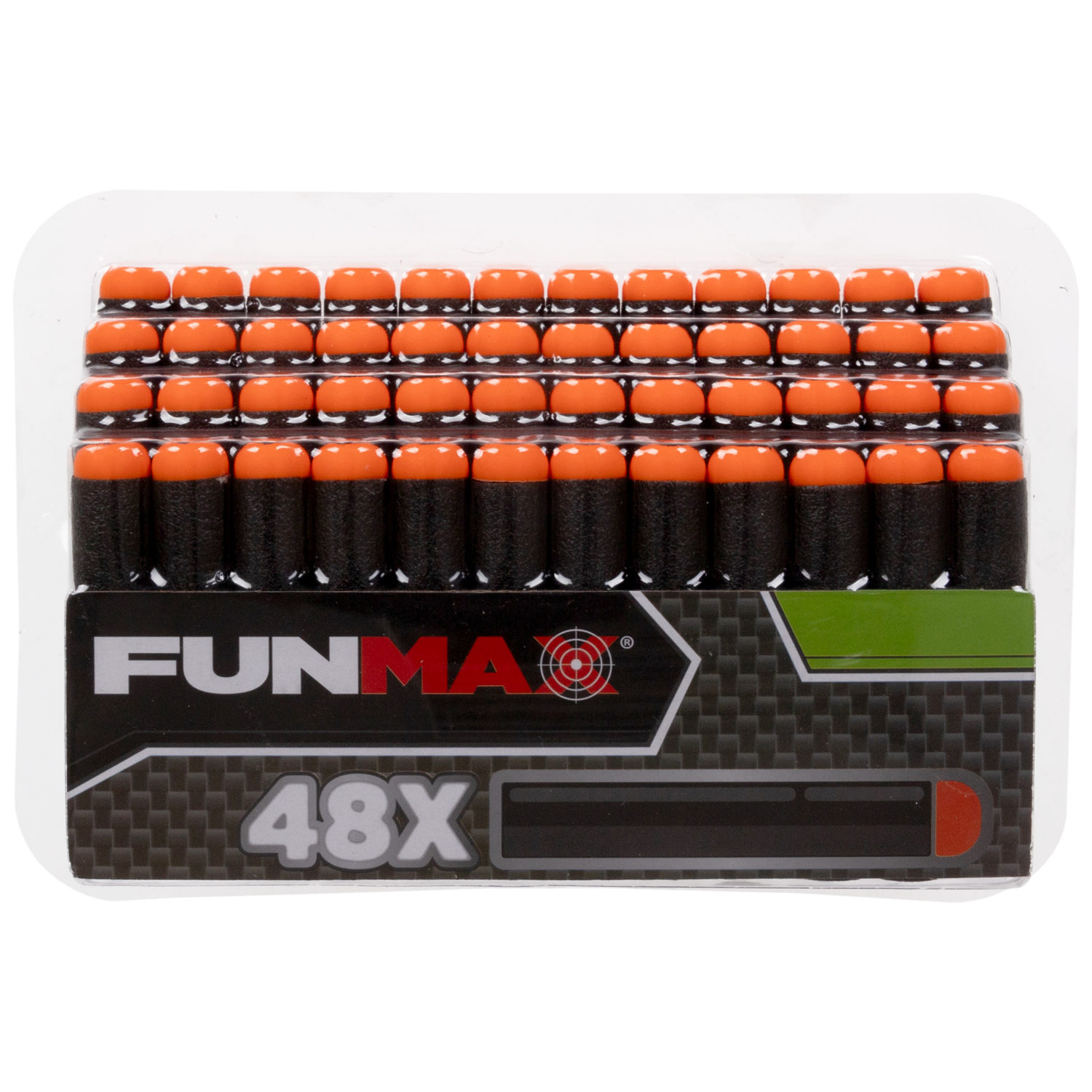 1TOY Funmax "A73" бластер электрический, барабан на 30 выстрелов, в комплекте 48 EVA снарядов