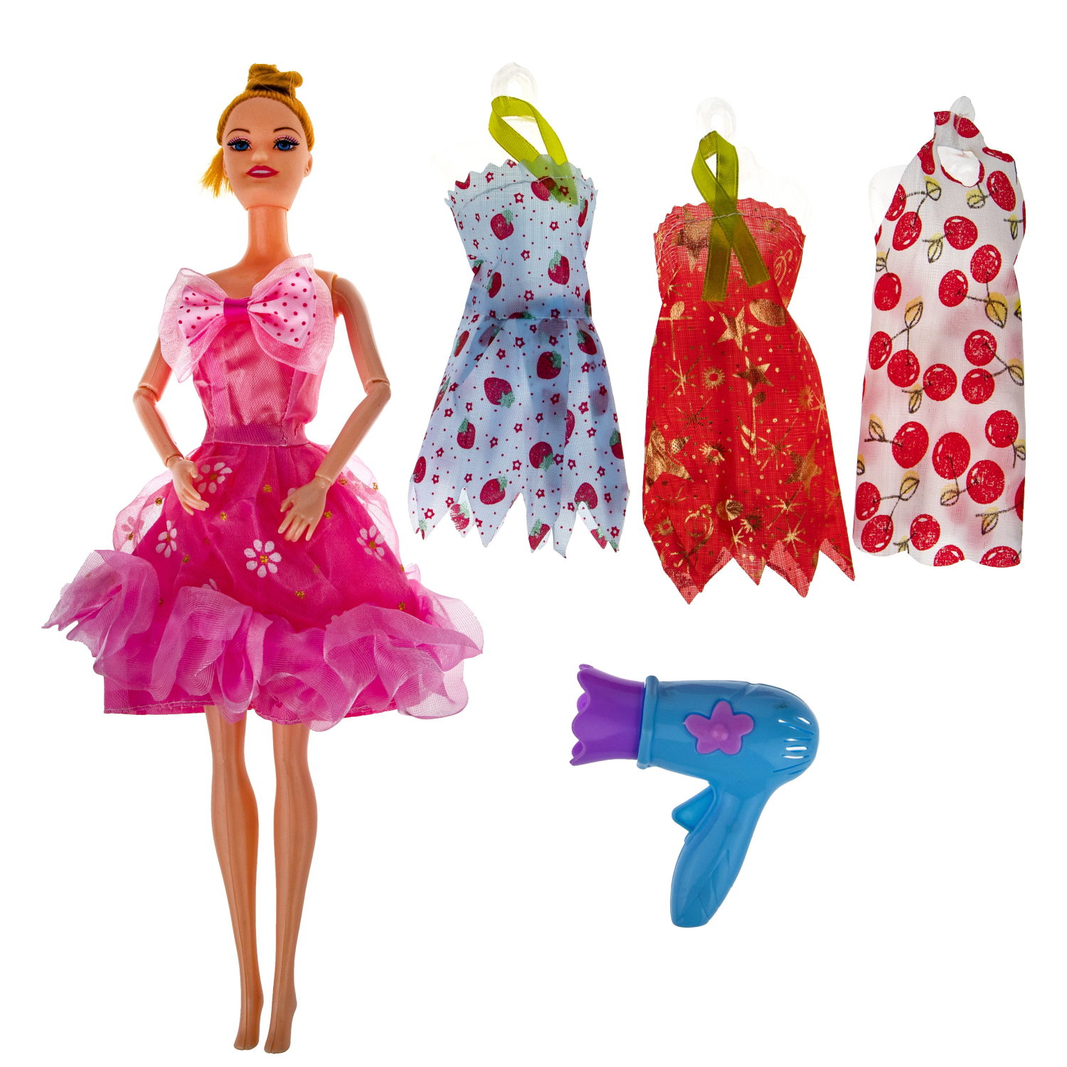 Кукла 29см с аксесс., в кор.18*4,5*32 см