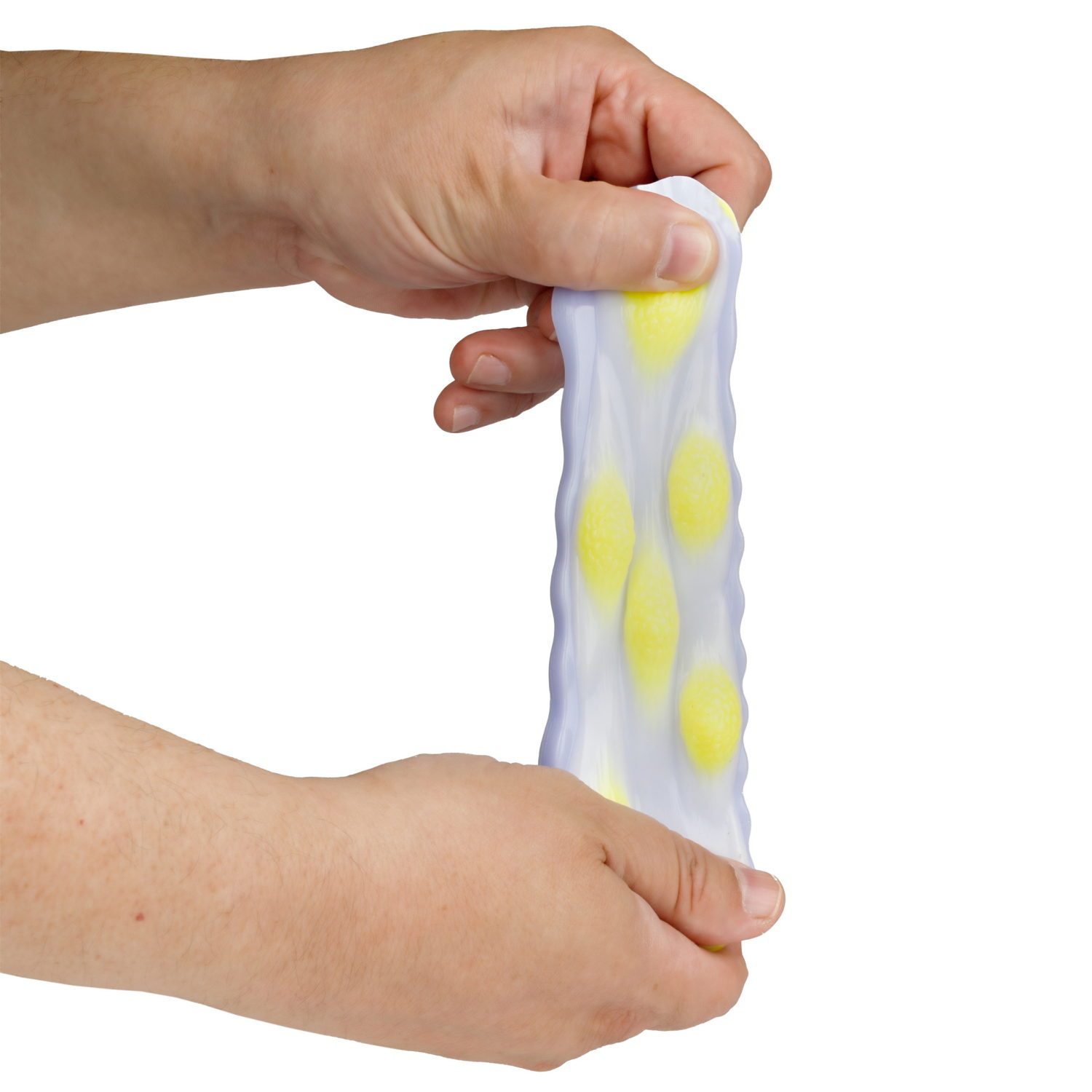 Антистресс-игрушка 1TOY Крутой замес Няшка-вкусняшка клубничное пирожное, 6х6х3 см