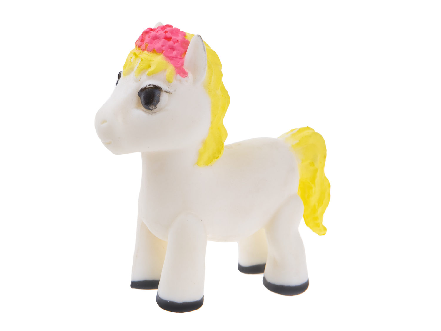 1TOY Пони на фасоне, пони тянущиеся в костюмчиках, 10см, 12 видов, пакет с окном, 12 шт в д/б