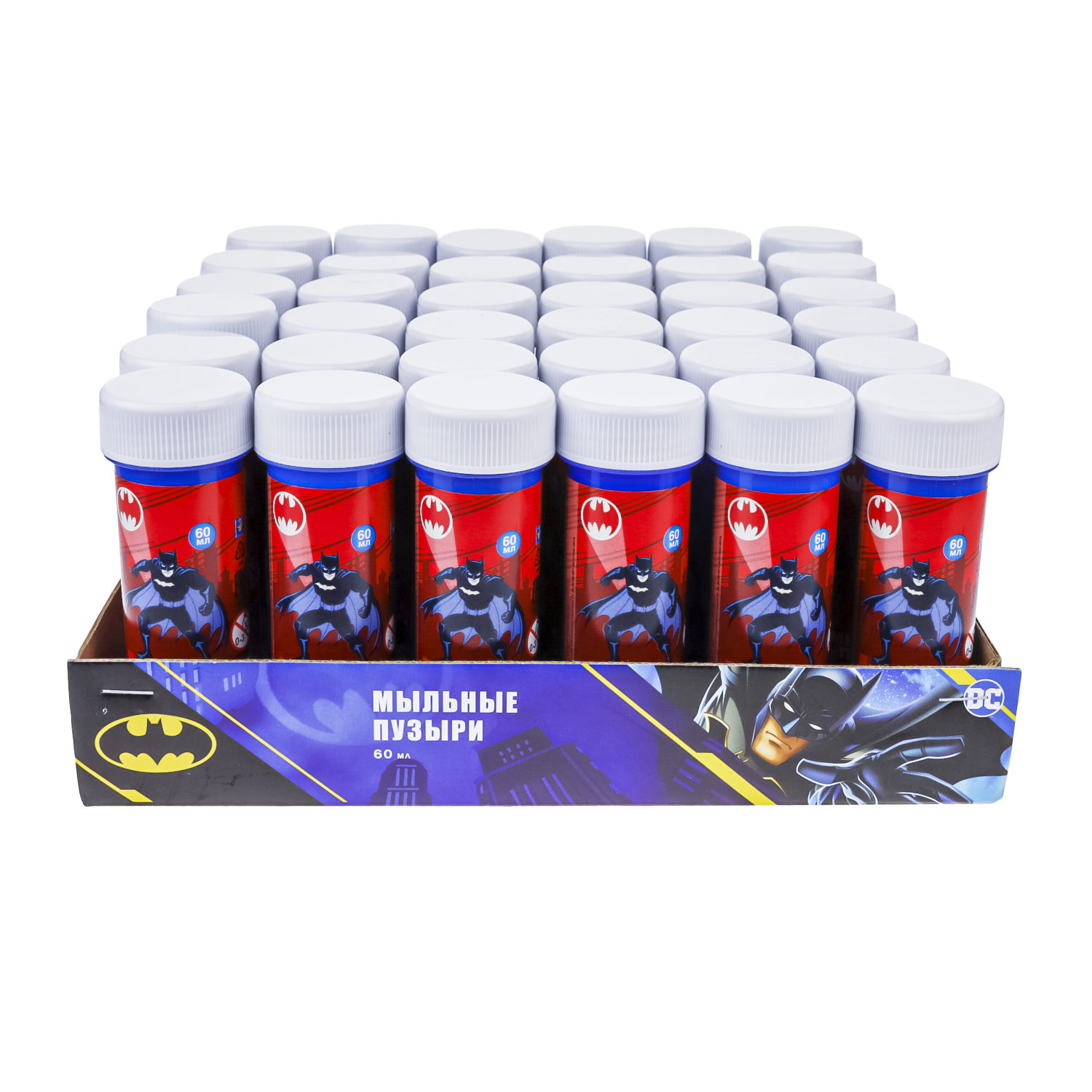 Мыльные пузыри 1TOY Batman, 60 мл