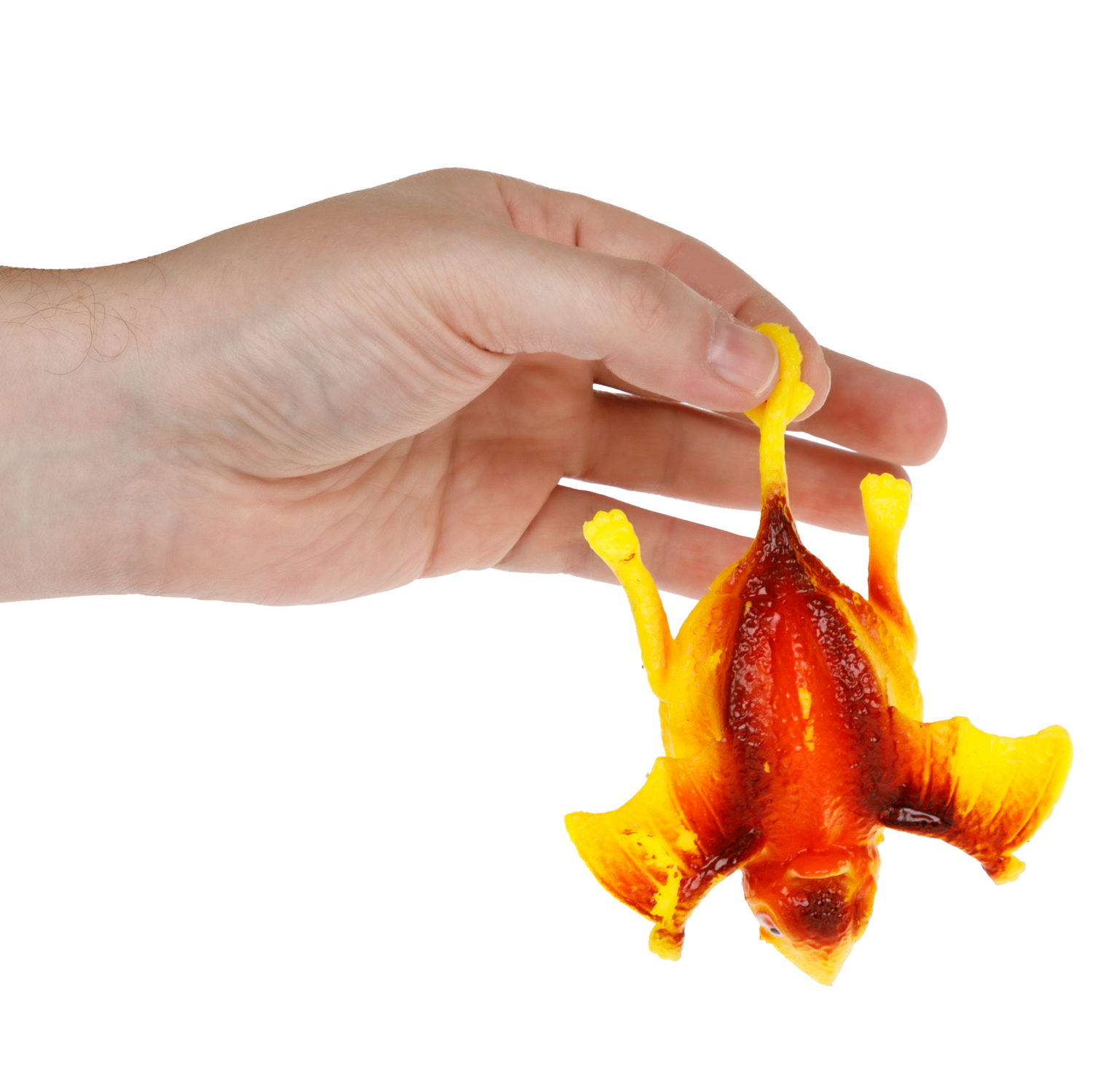 Игрушка ДУТИКИ 1TOY Динозавры, максимальный размер 30 см, 4 вида, жёлтый