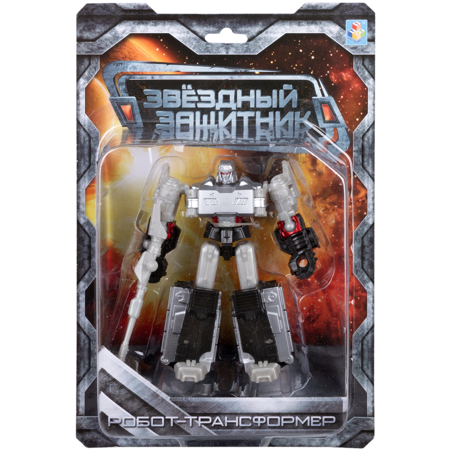 Трансформер "Звёздный защитник" 1TOY, собирается в танк.