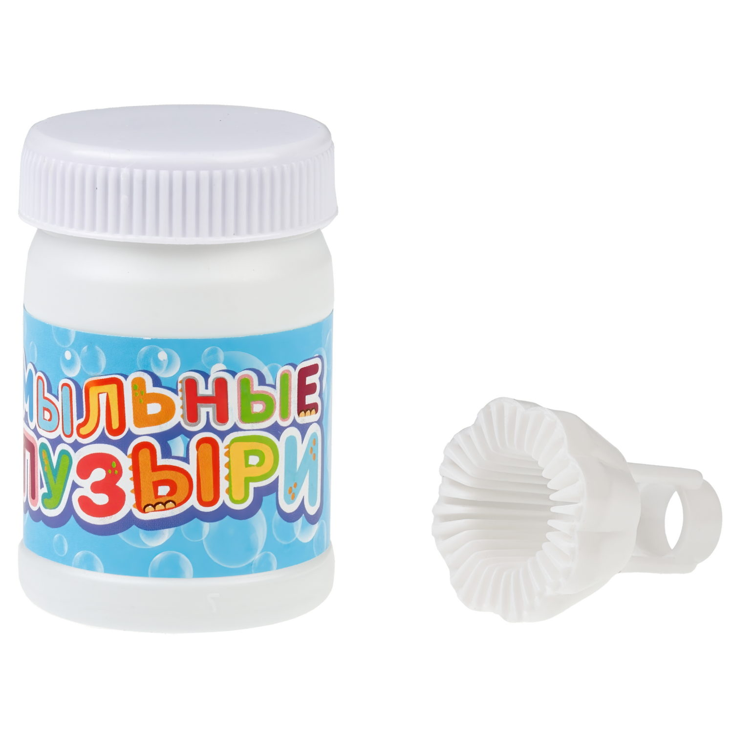 Пистолет для пускания мыльных пузырей 1TOY Мы-шарики! в виде динозавра, 50 мл, фиолетовый