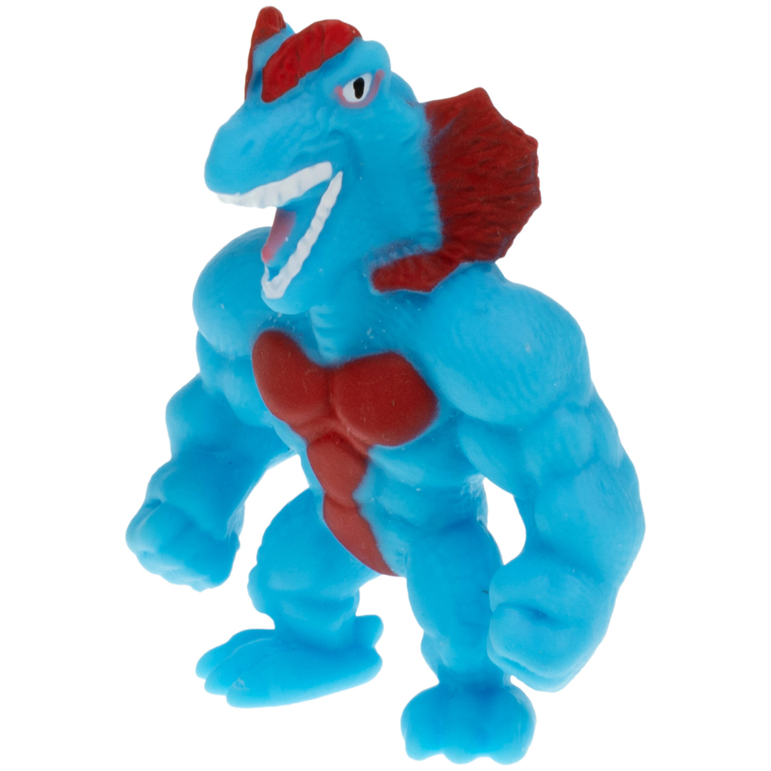 1TOY MONSTER FLEX MINI DINO и SHARK, тянущиеся фигурки, 10 видов в ассортименте