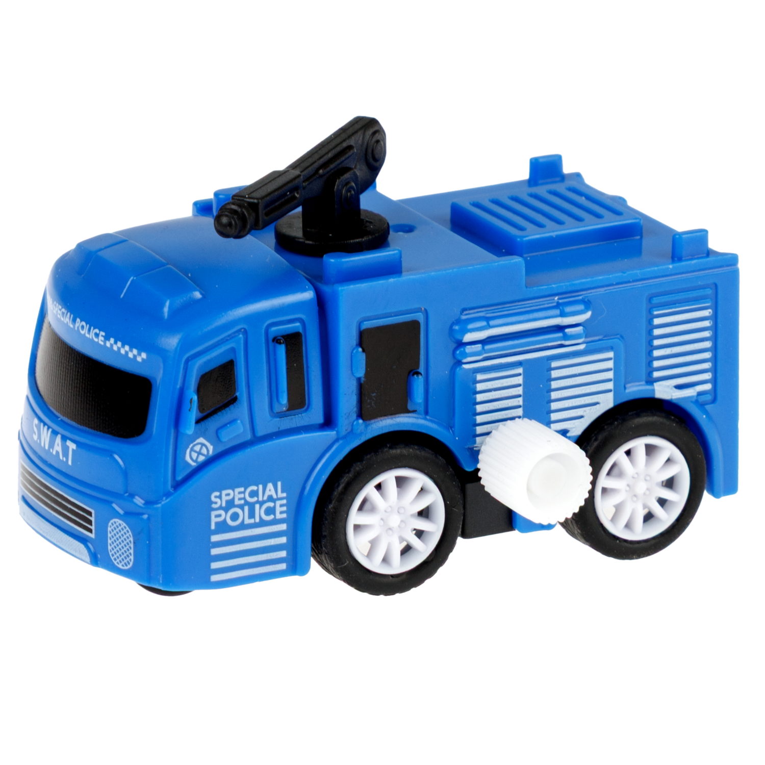 Игровой набор 1TOY Пазл-трек "Экстренные службы полиция" с машинкой, 15 деталей