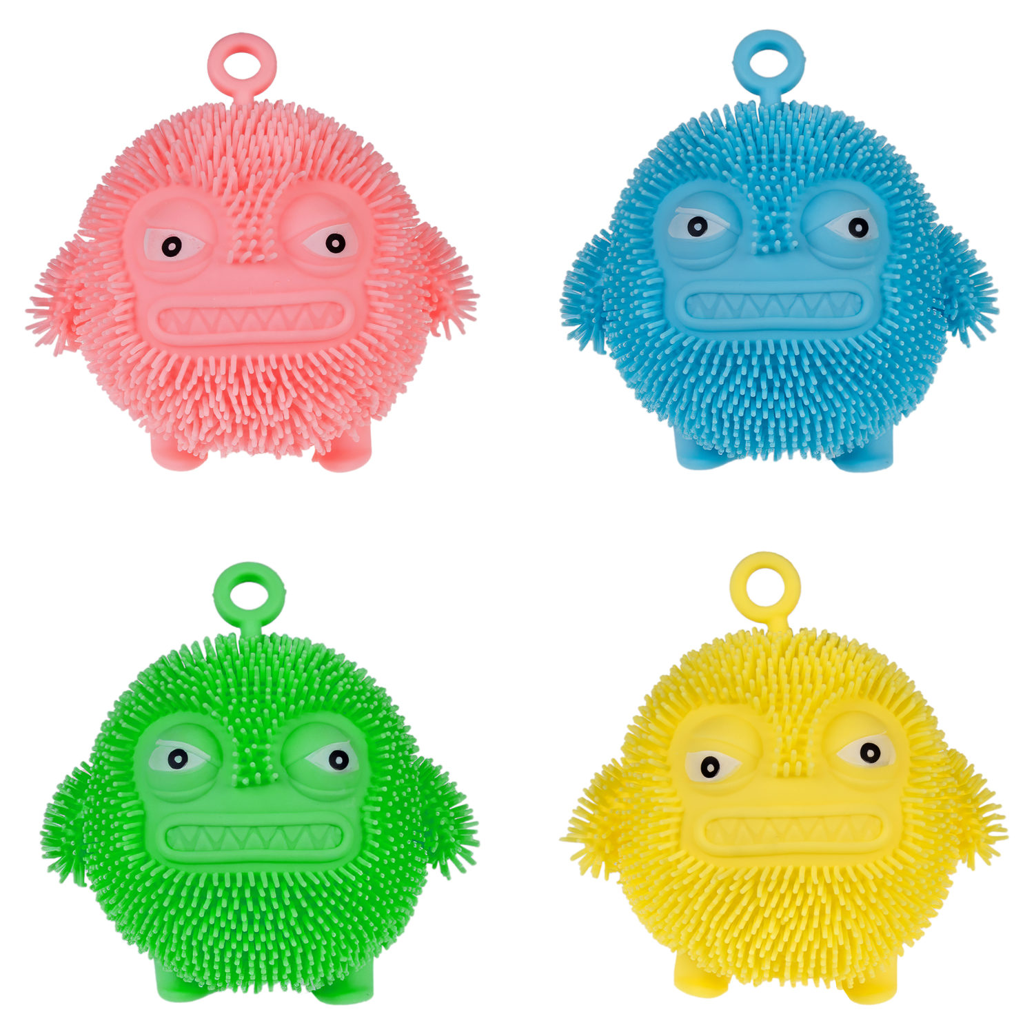 1Toy Йо-Ёжик "Монстры", 8х8 cм, розовый