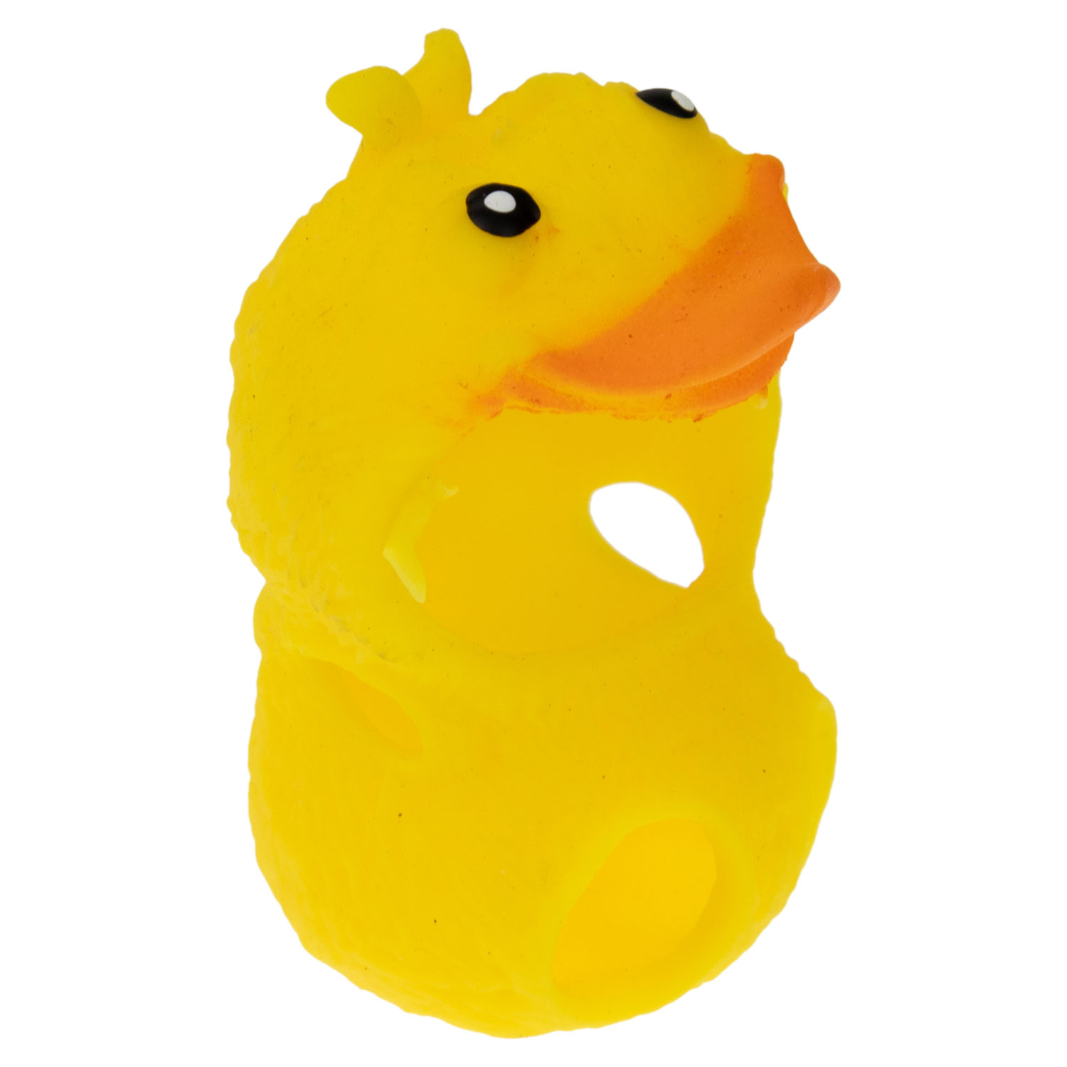 Игрушка антистресс для рук 1TOY Маскарад для зверят панда - утёнок, мягкая, резиновая, сквиш, жмякалка, мялка, брелок детский, для взрослого