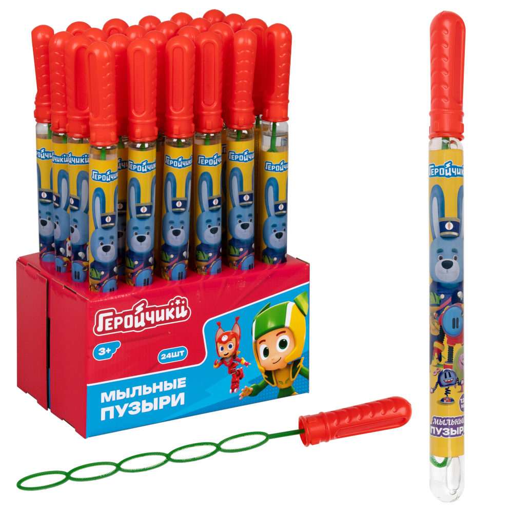 1TOY Геройчики, мыльные пузыри, 120 мл
