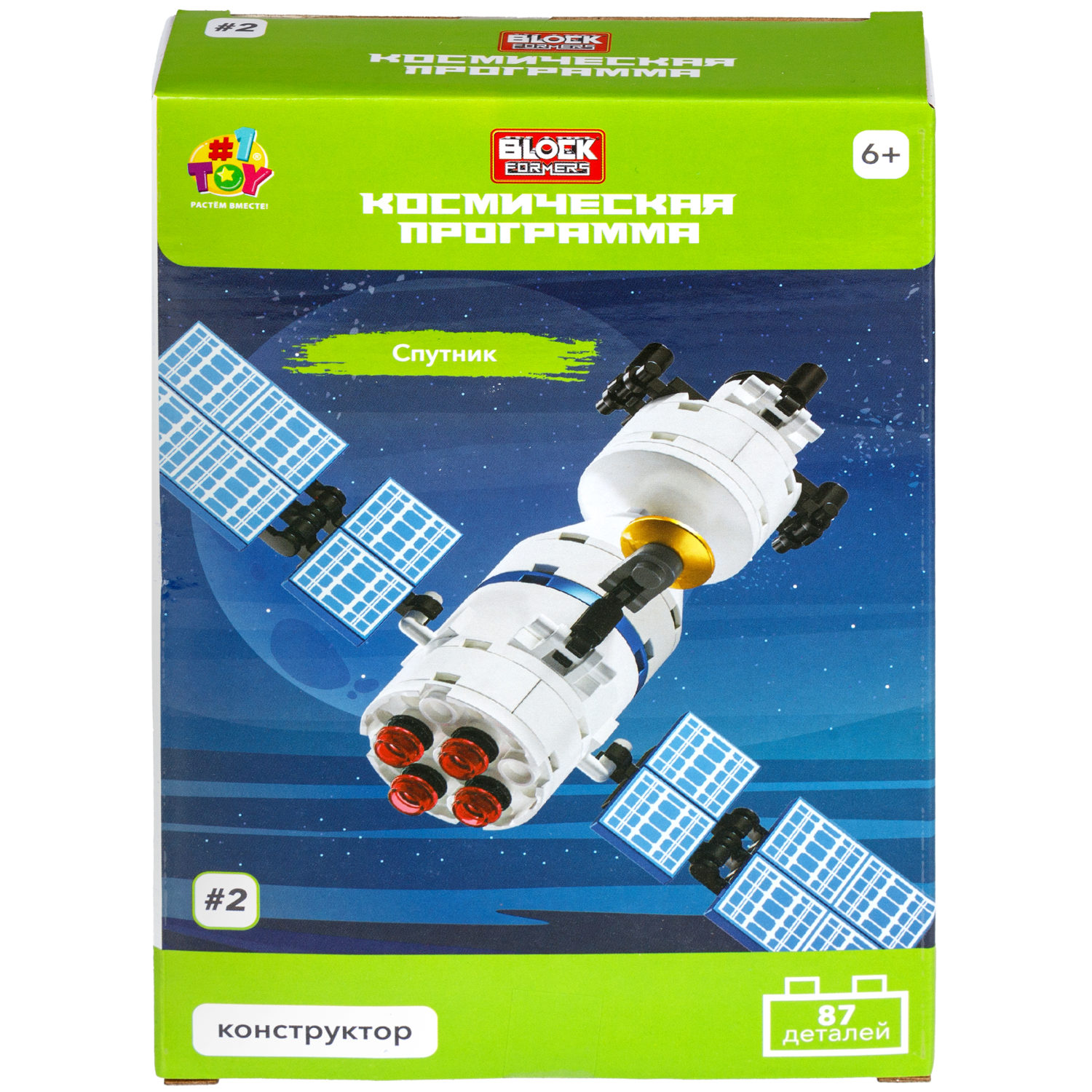 1TOY конструктор Blockformers "Космическая программа", в ассортименте 4 вида