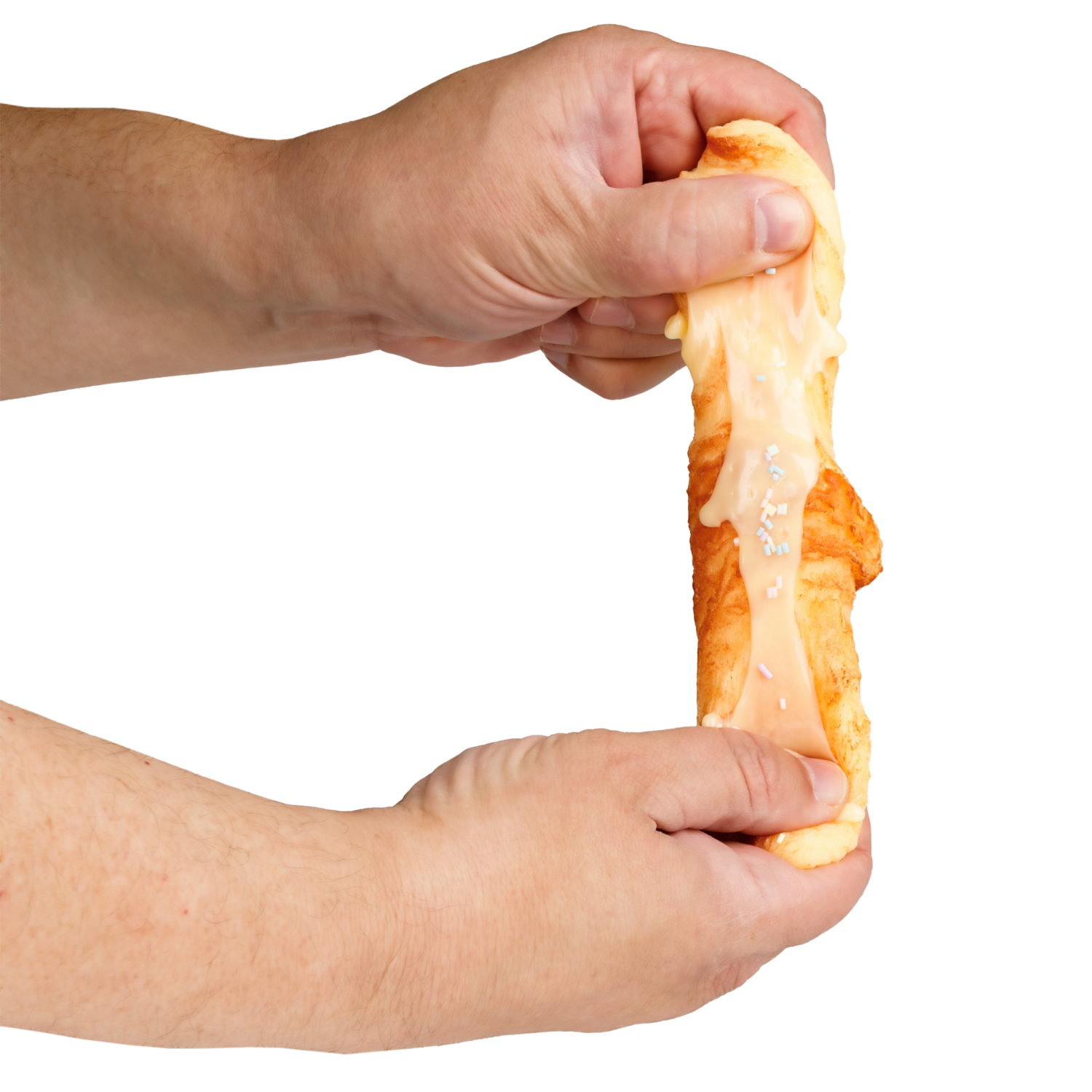 Антистресс-игрушка 1TOY Крутой замес Няшка-вкусняшка Круассан, в ассортименте, 9,5х8х4 см