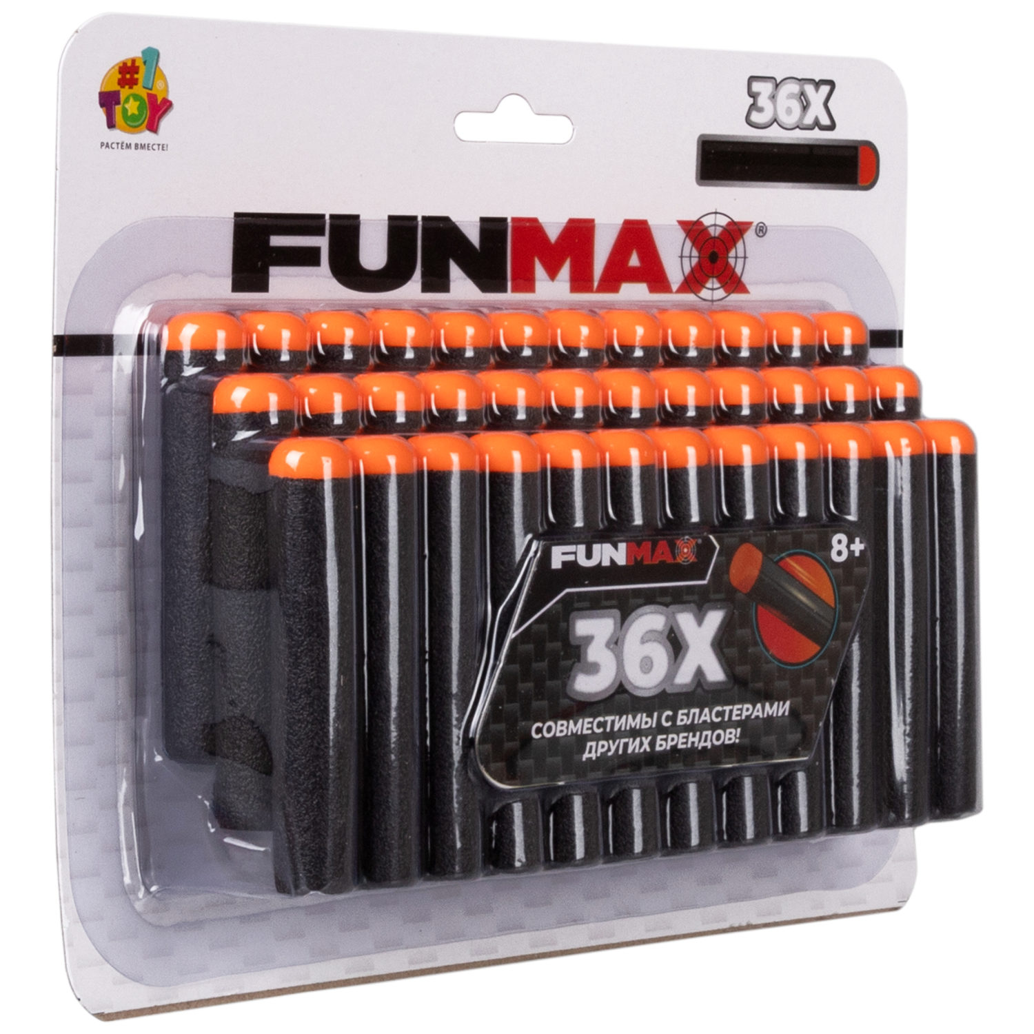 1toy Funmax набор EVA снарядов, 36 шт., блистер