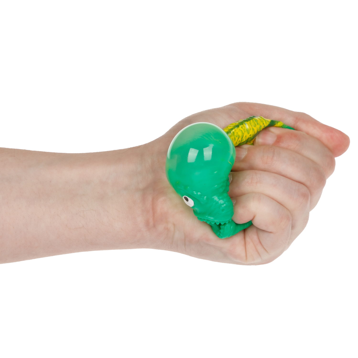 Игрушка ДУТИКИ 1TOY Динозавры, максимальный размер 30 см, 4 вида, зелёный