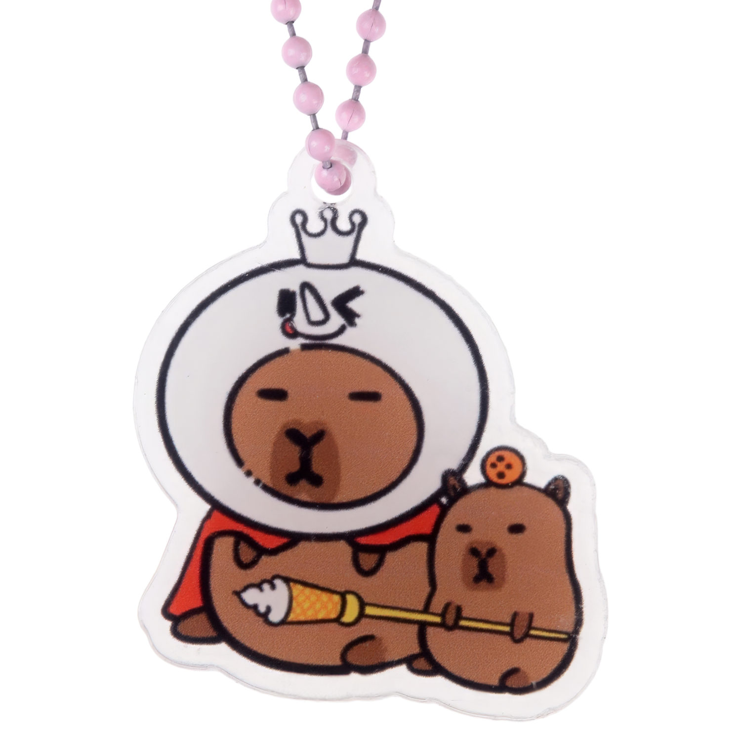 Игрушка-антистресс 1TOY Крутой замес Залиплющ, Капибара, 6 см