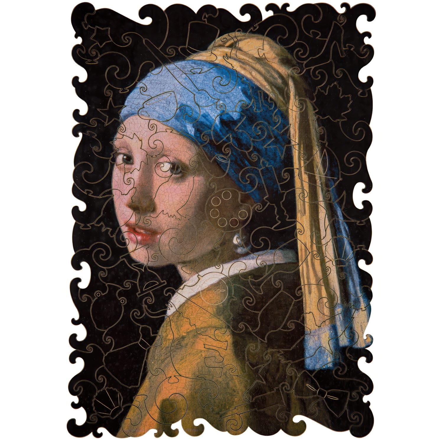 Пазлы Collection Art Ян Вермеер, Девушка с жемчужиной, 105 деталей