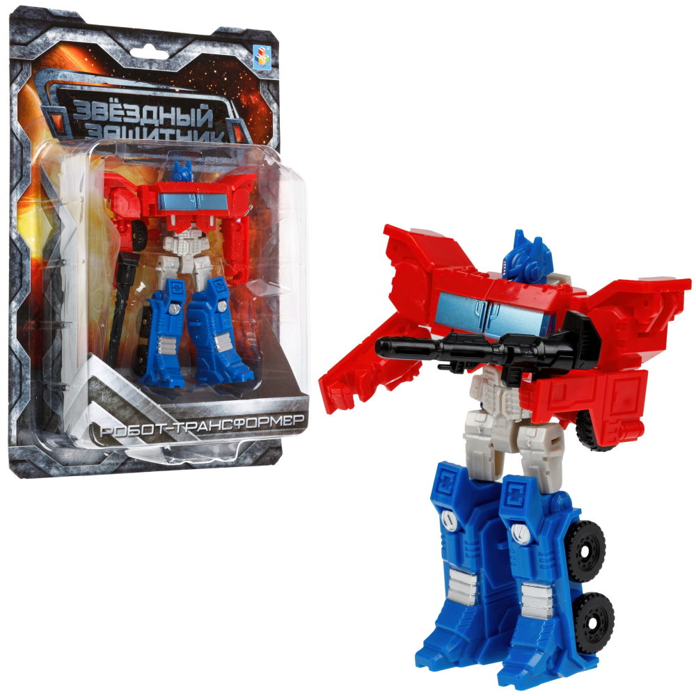 Трансформер "Звёздный защитник" 1TOY, собирается в грузовик.