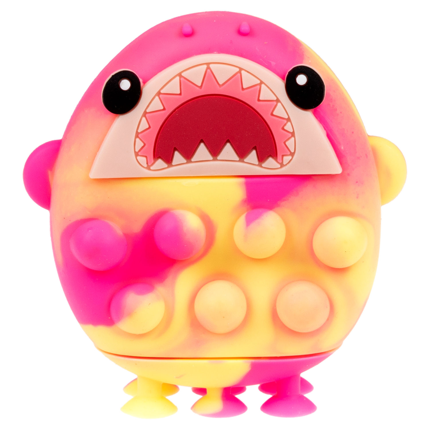 1toy Жмяка Hit Pop It "Акула" на присосках, 8х7х3,5 см, 3 вида в ассортименте