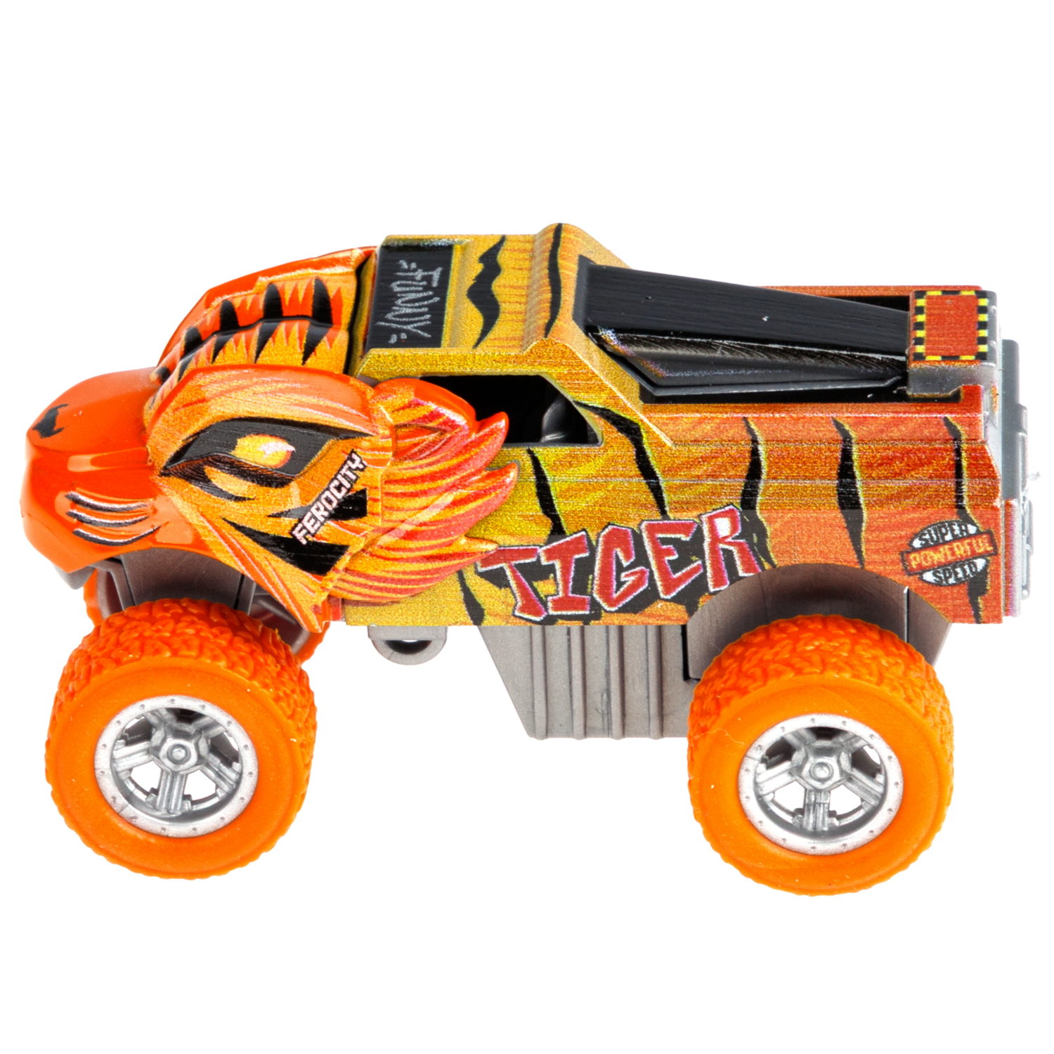 Машинка игрушечная 1TOY Драйв Монстр-трак Ультра, инерционный, 8,5 см, цвет в ассортименте